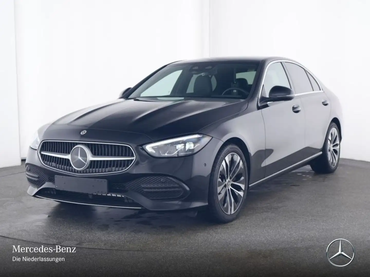 Mercedes-Benz C 220 d AVANTG+LED+STHZG+KAMERA+KEYLESS+9G Schwarz - 2