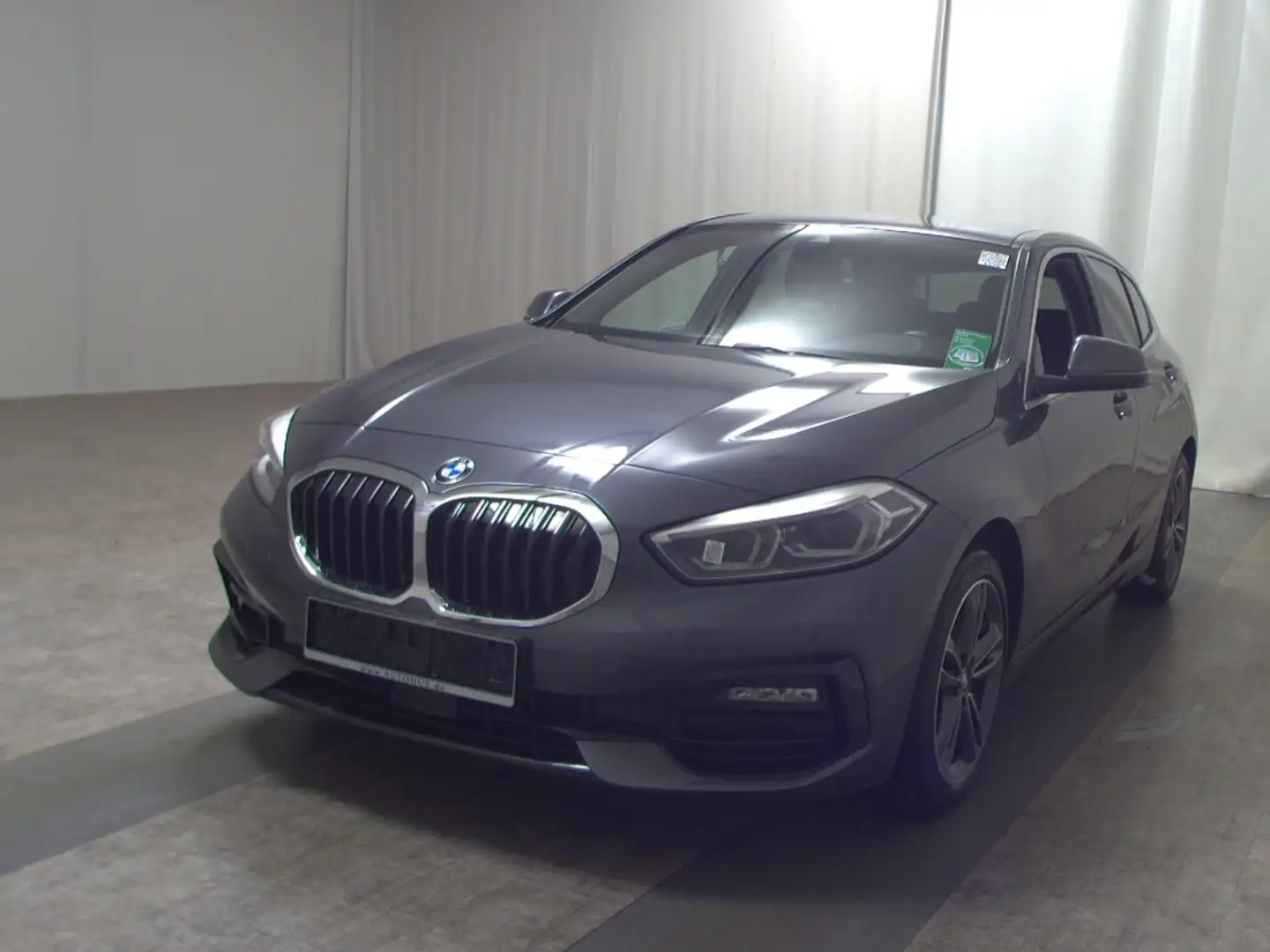 BMW 116 dA Sport-Line T-Leder Navi LED LC+ RFK HiFi Gris - 2