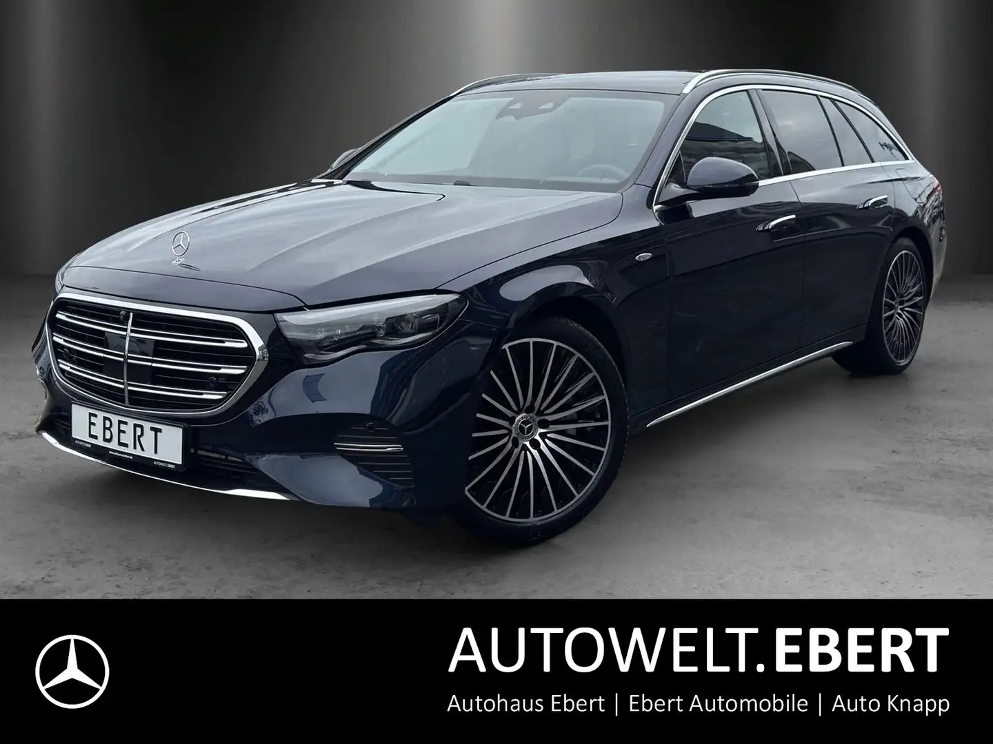 Mercedes-Benz E 300 E300de T Exclu Prem+ AIRMATIC Massage AHK 20"AMG Blauw - 1