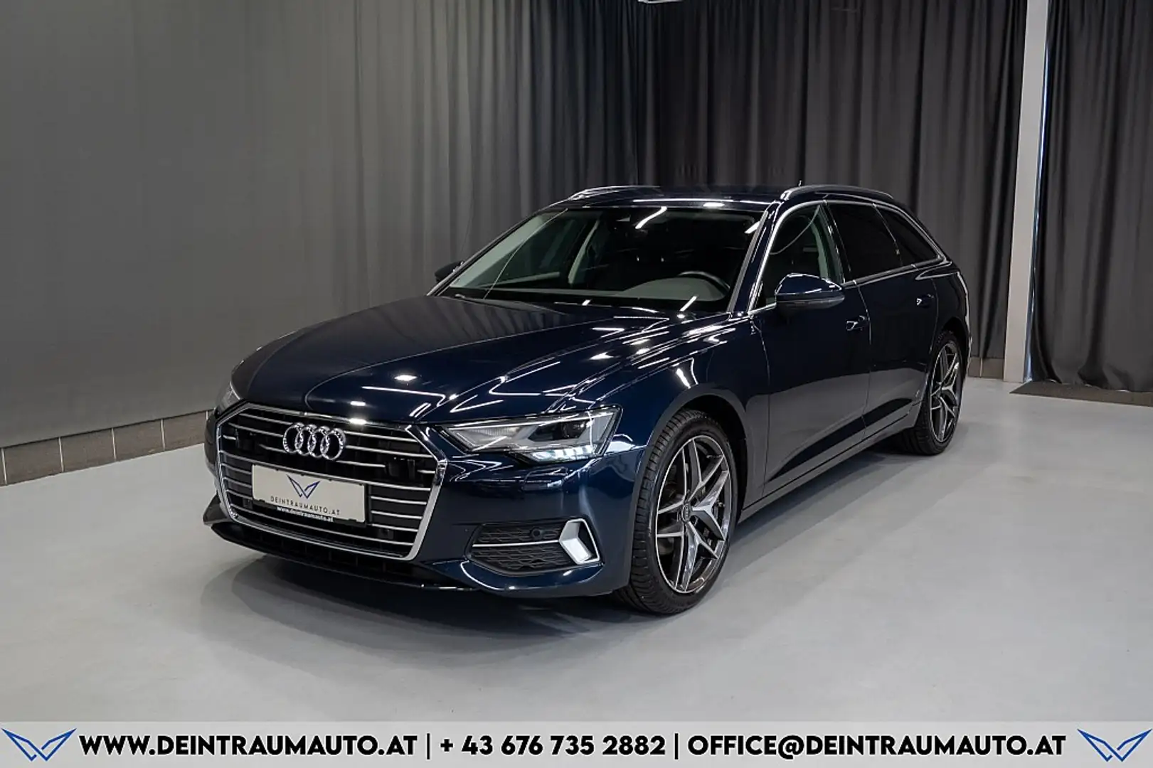 Audi A6 Avant 40 TDI sport S-tronic*AHK*STANDHEIZUNG*R-... Bleu - 1