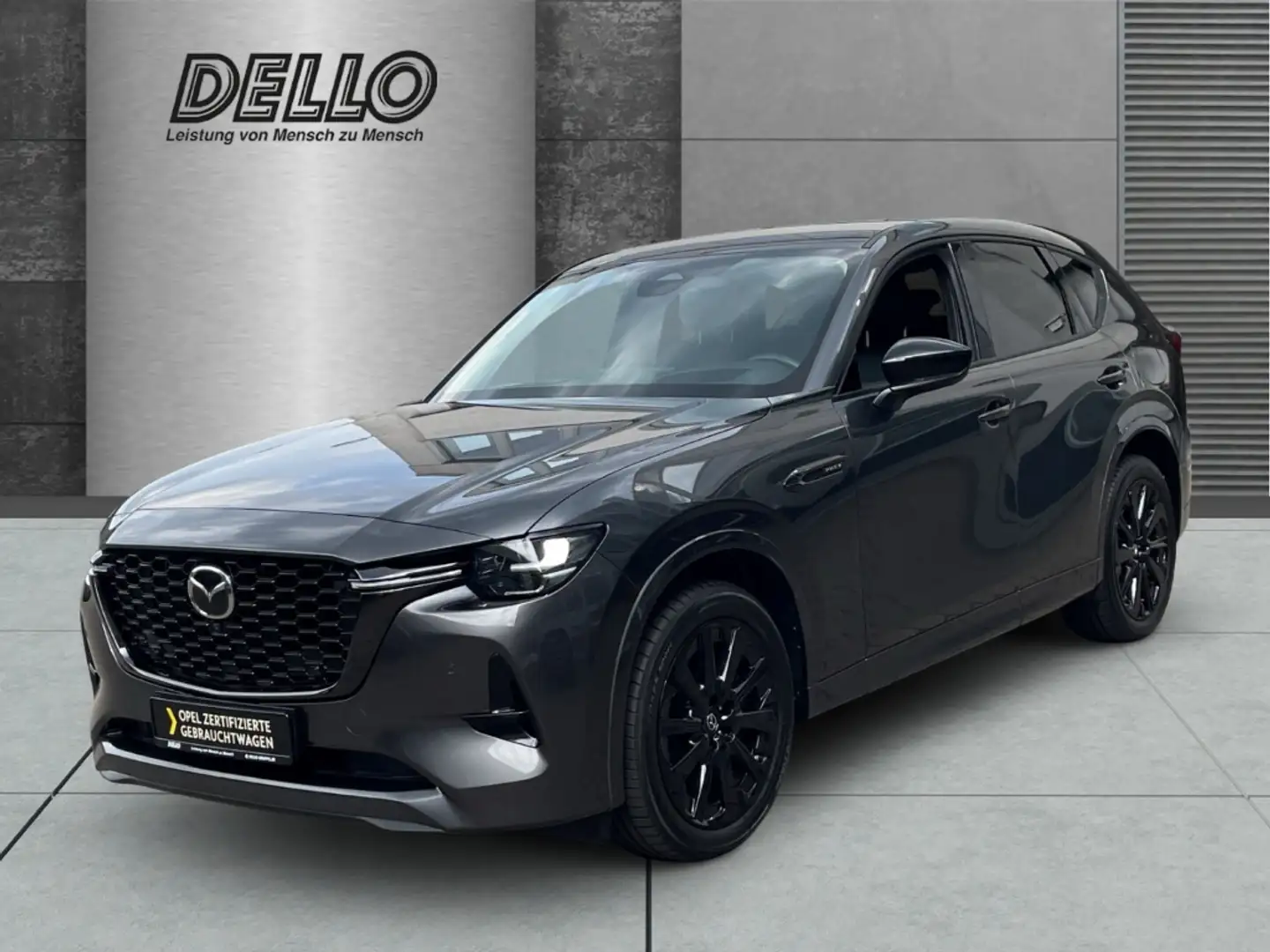 Mazda CX-60 Homura Hybrid AWD 2.5 PDC+Kamera Navi CarPlay Grau - 1