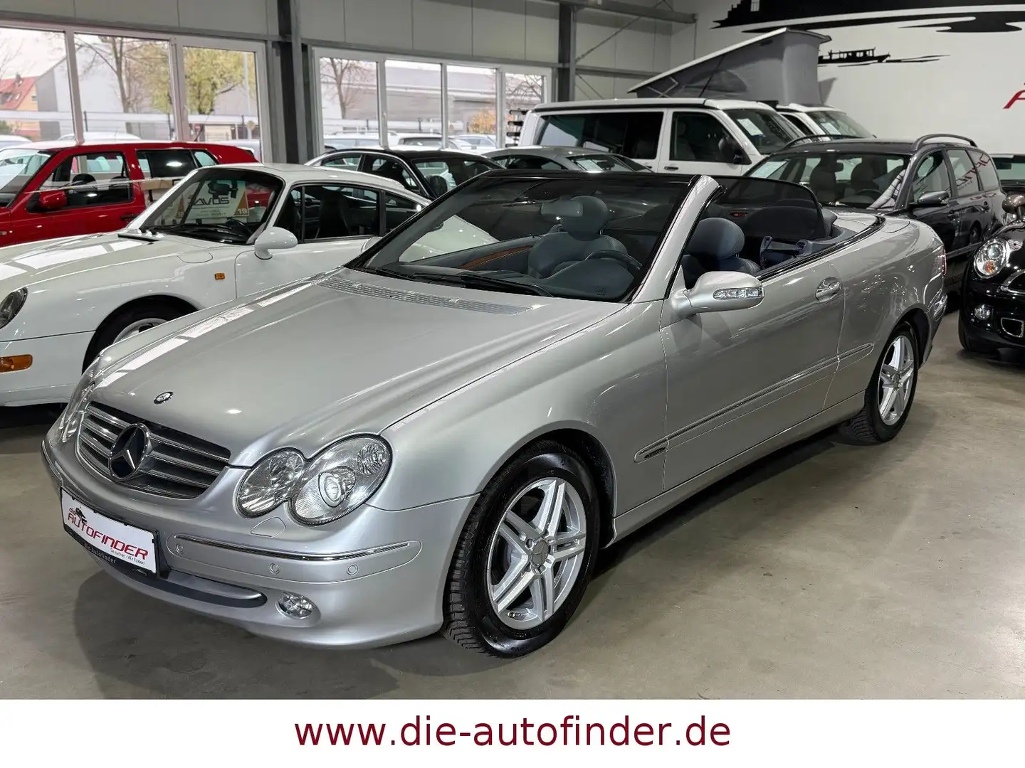 Mercedes-Benz CLK 320 Cabrio BiXenon,COMAND,Leder,BOSE,PDC Argent - 1