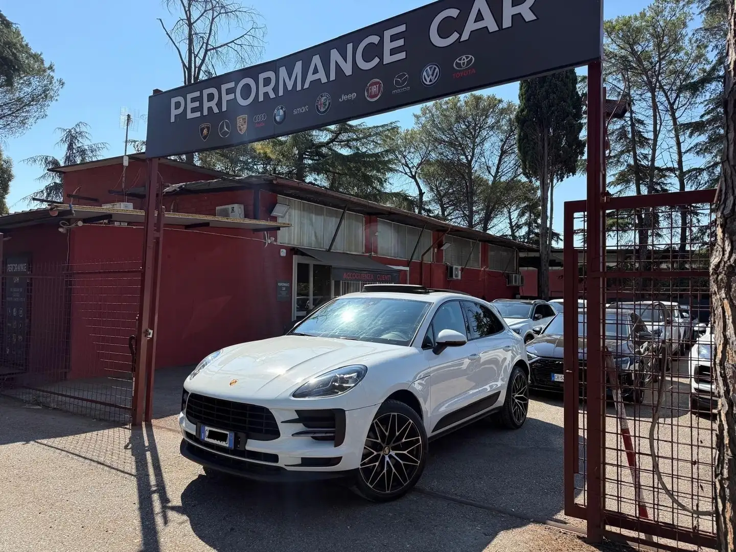 Porsche Macan 2.0 PDK TETTO KAMERA LED 21' TAGLIANDI UFFICIALI * Bianco - 1