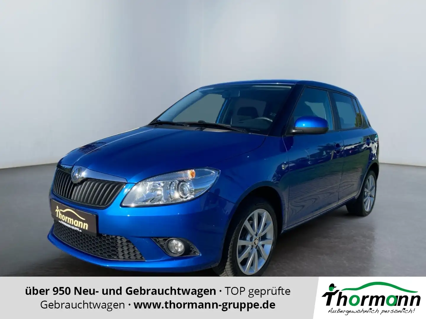 Skoda Fabia Best of 1.2 TEMP PDC SHZ BLT ALLWETTER Blu/Azzurro - 1
