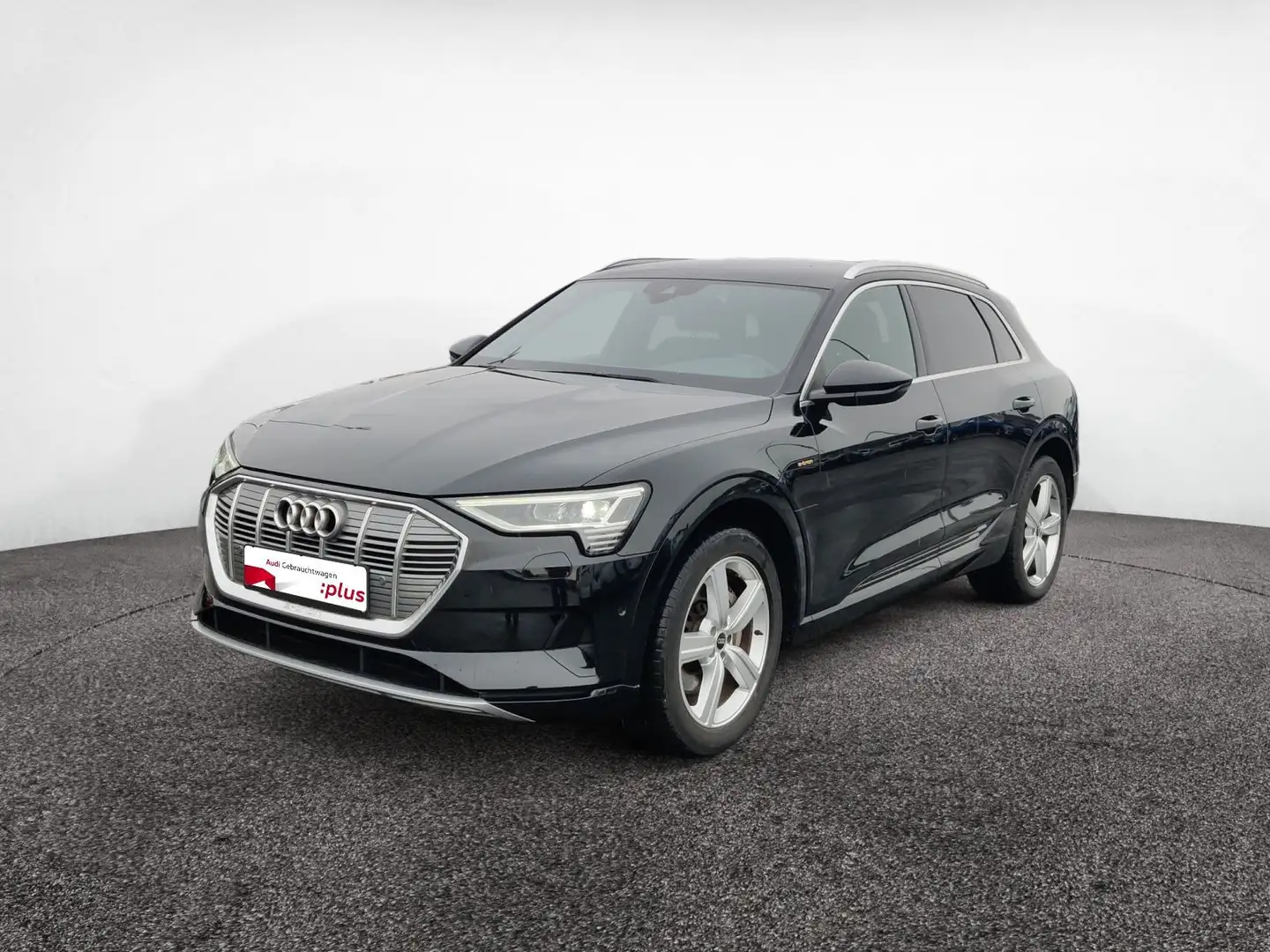 Audi e-tron advanced 50 quattro S line AHK ACC Schwarz - 2