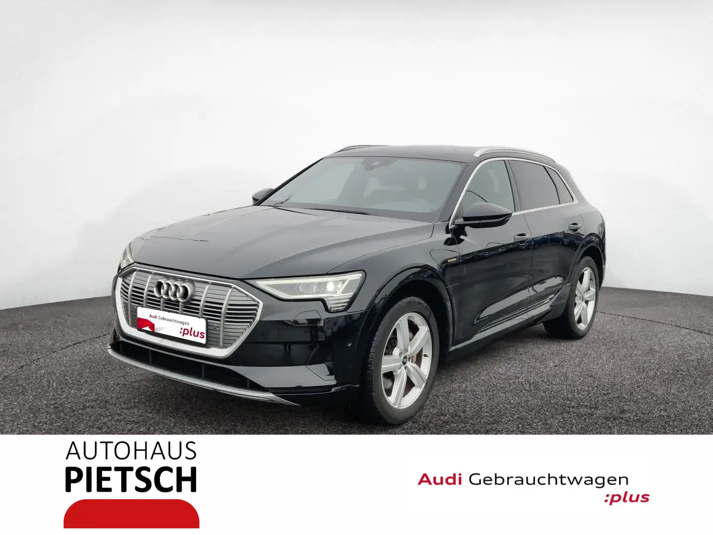 Audi e-tron advanced 50 quattro S line AHK ACC Schwarz - 1