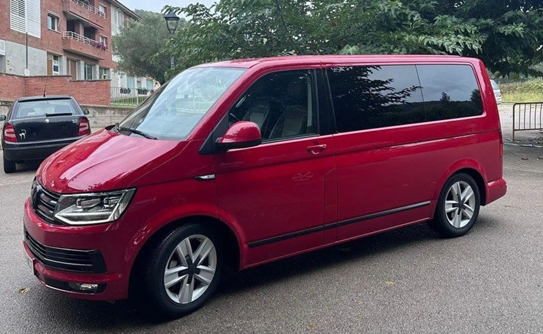 Volkswagen T6 Multivan Multivan 2.0TDI BMT Trendline 110kW Trendline Rouge - 1