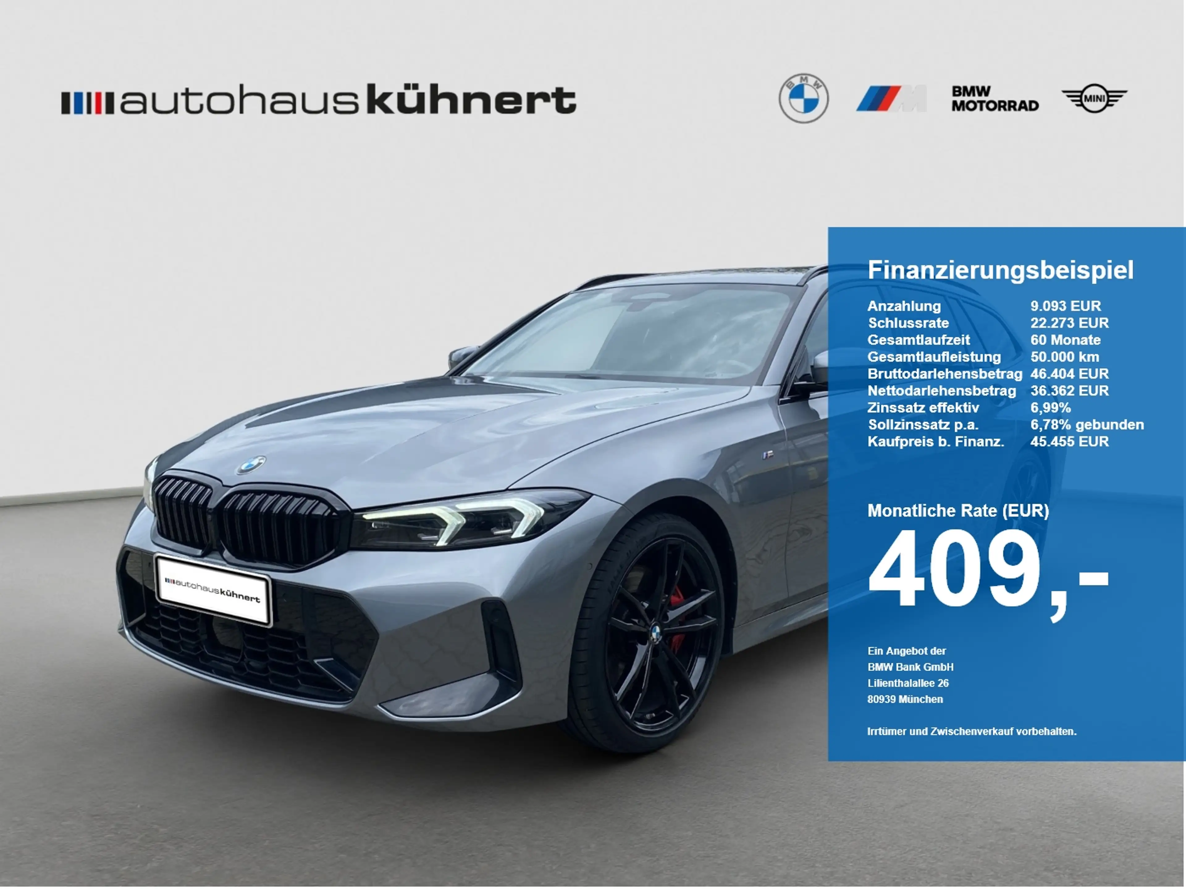 BMW 330 i xDrive touring M-Sport PRO ACC SpurAss StHzg RFK