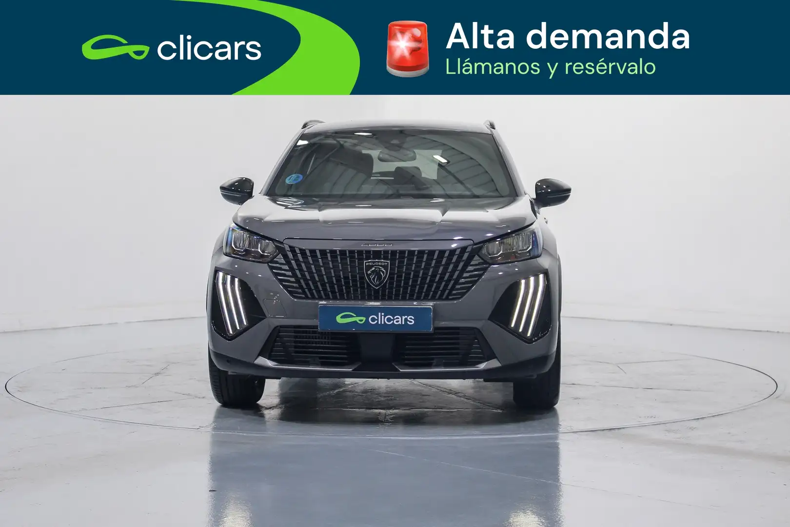 Peugeot 2008 Hybrid 136 Allure eDCS6 Gris - 2