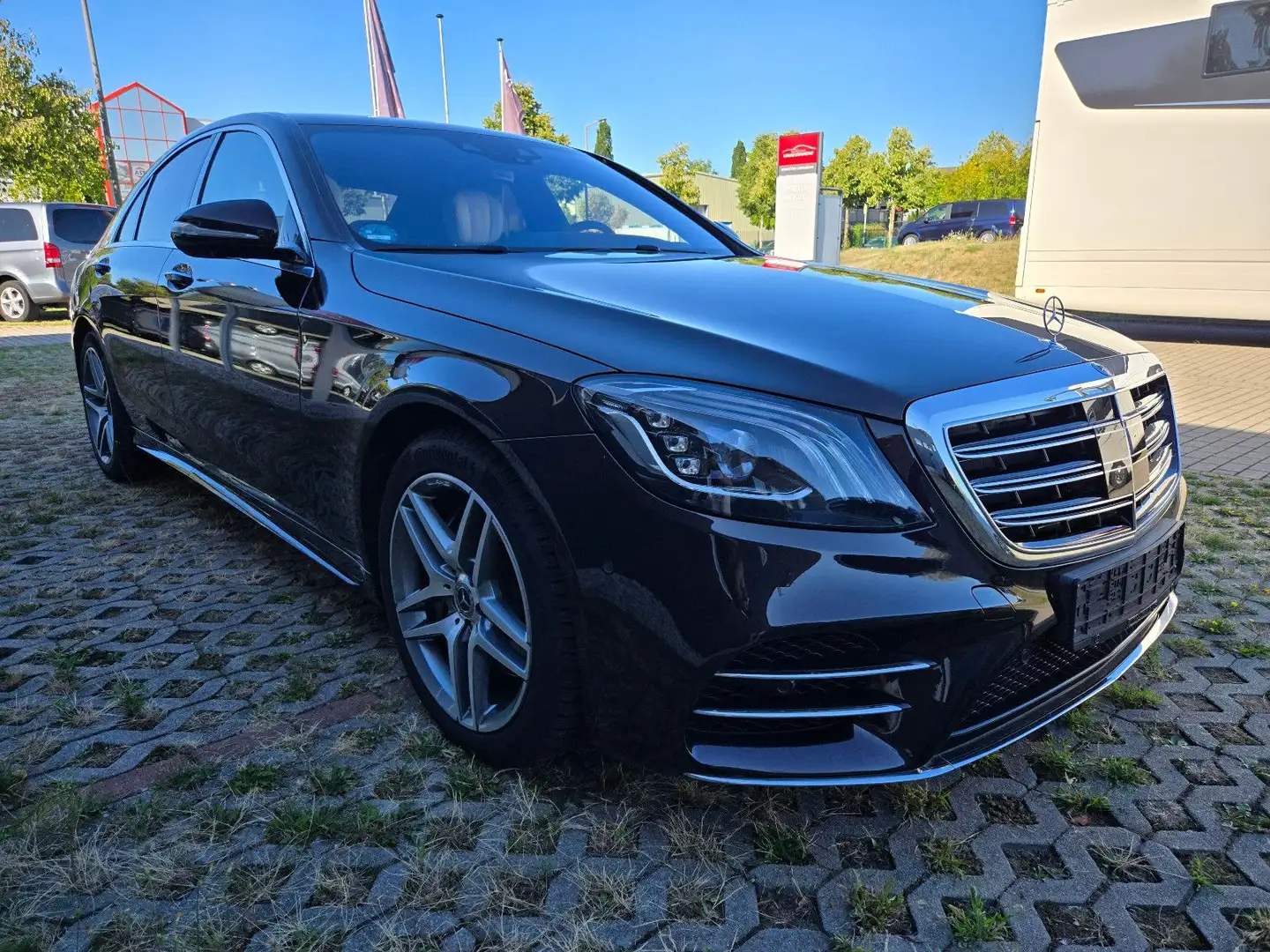Mercedes-Benz S 400 d 4Matic AMG / 360°-KAMERA / Nappa Leder Schwarz - 1