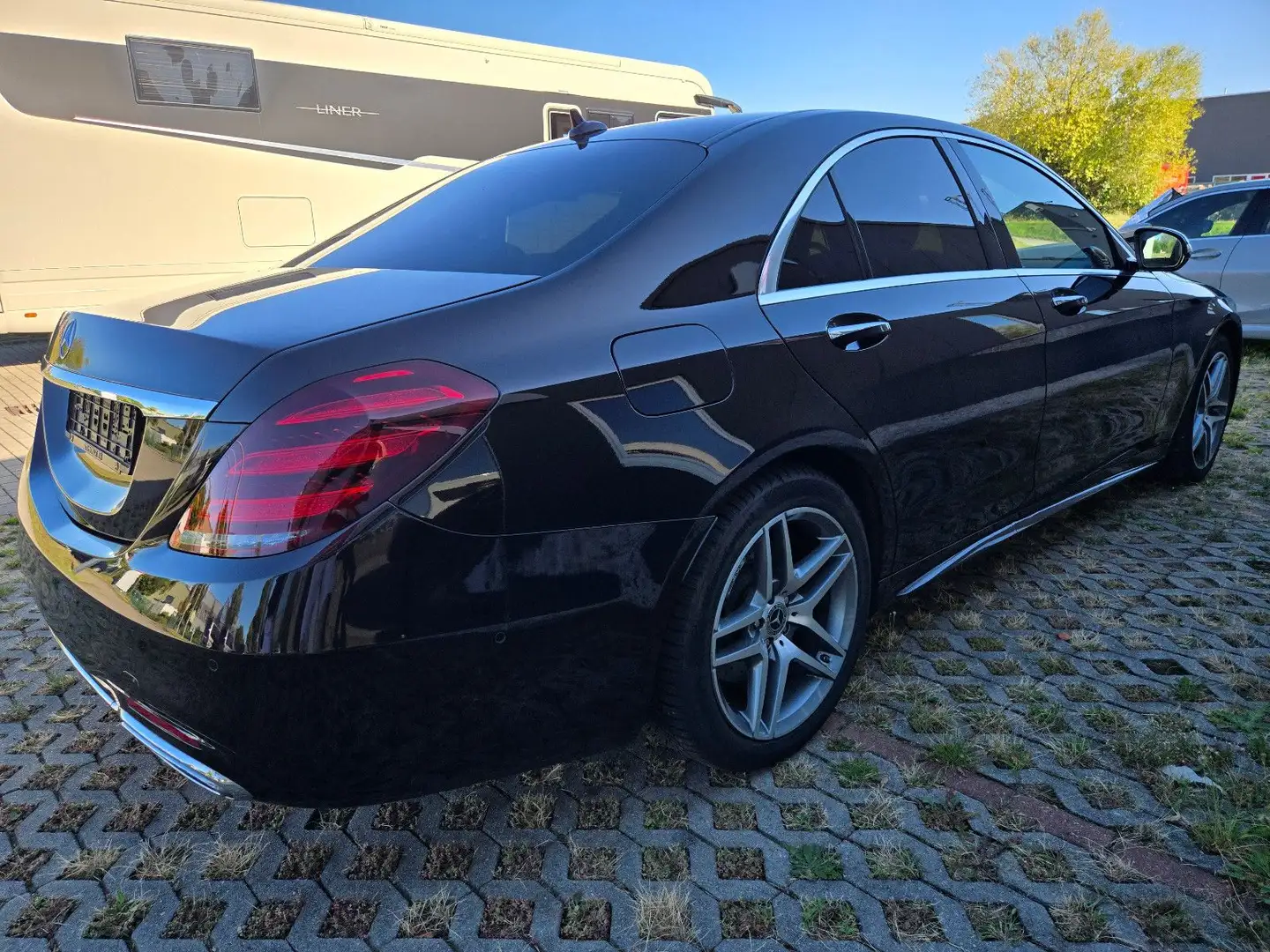 Mercedes-Benz S 400 d 4Matic AMG / 360°-KAMERA / Nappa Leder Schwarz - 2