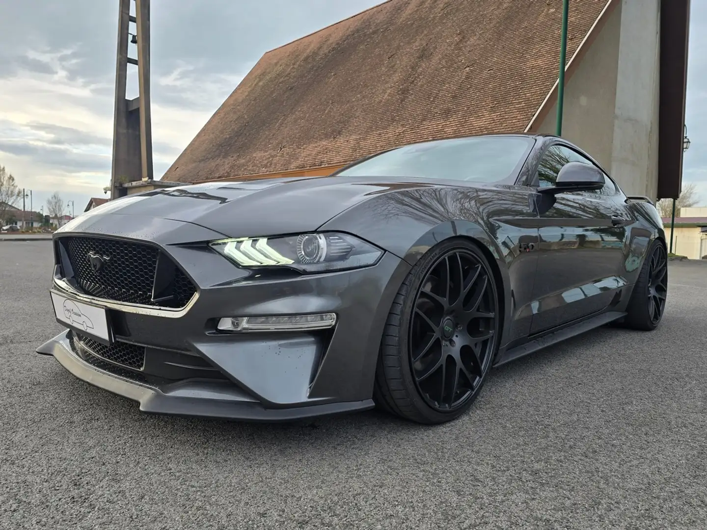 Ford Mustang 5.0 v8 GT 700 Immat FR malus payé Gris - 1