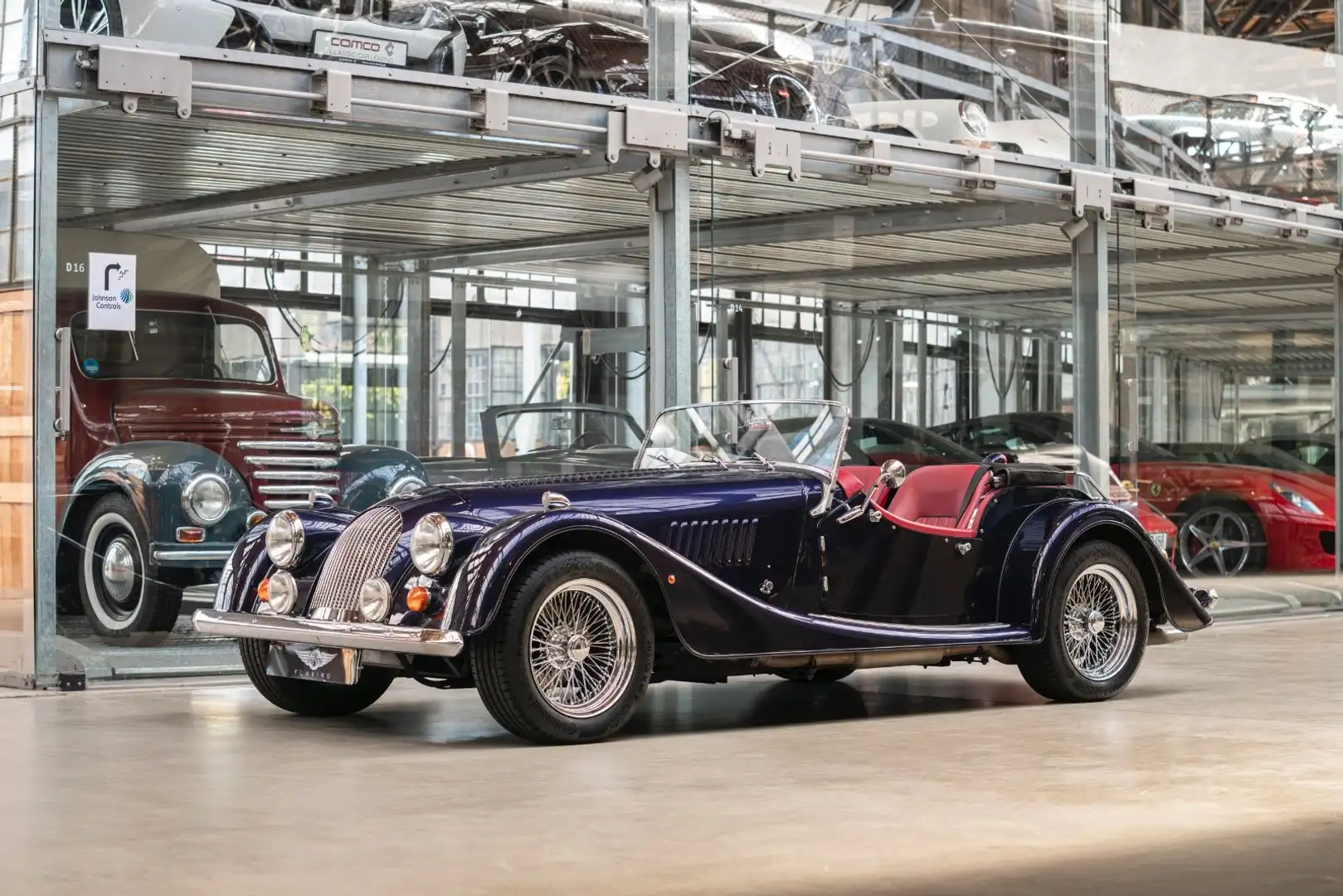 Morgan Plus 8 3.9 - RHD - Simmonds - Speiche Blau - 1