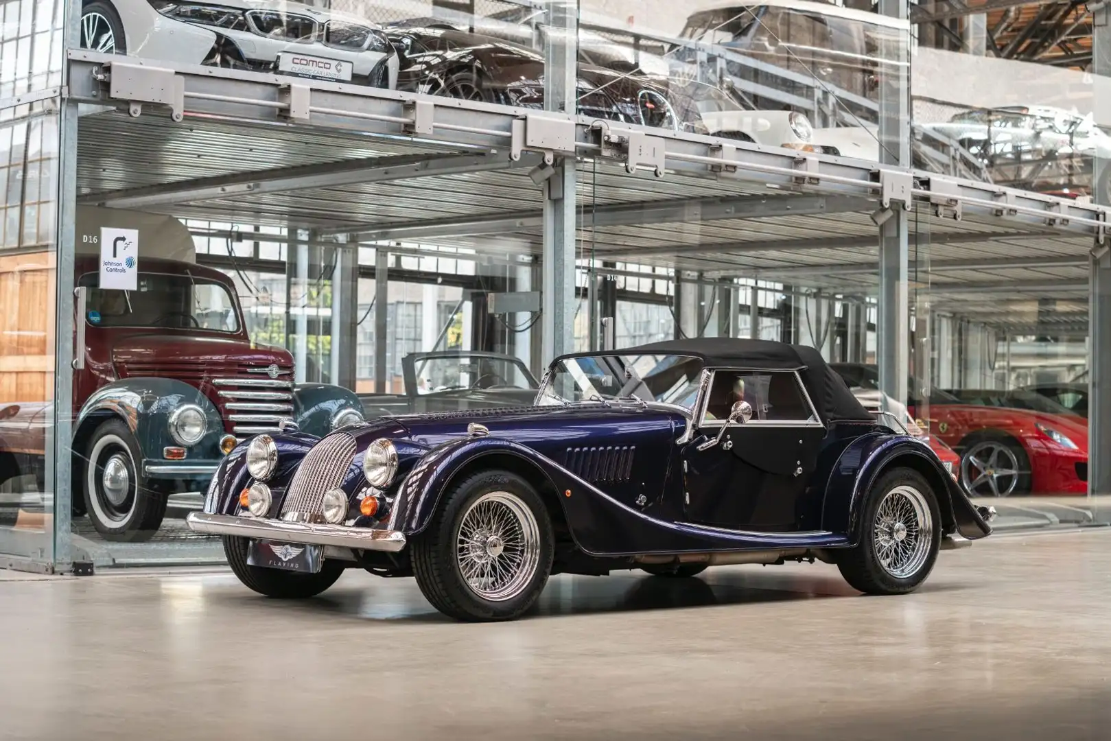 Morgan Plus 8 3.9 - RHD - Simmonds - Speiche Blau - 2