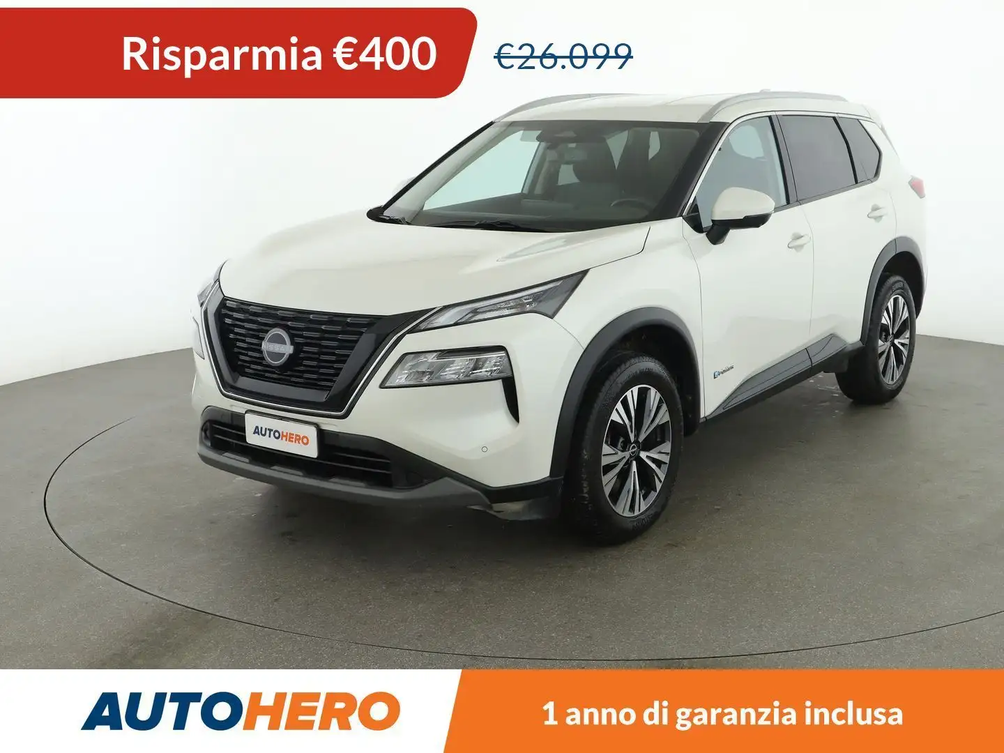 Nissan X-Trail 1.5 VC-T e-POWER N-Connecta EER Bianco - 1