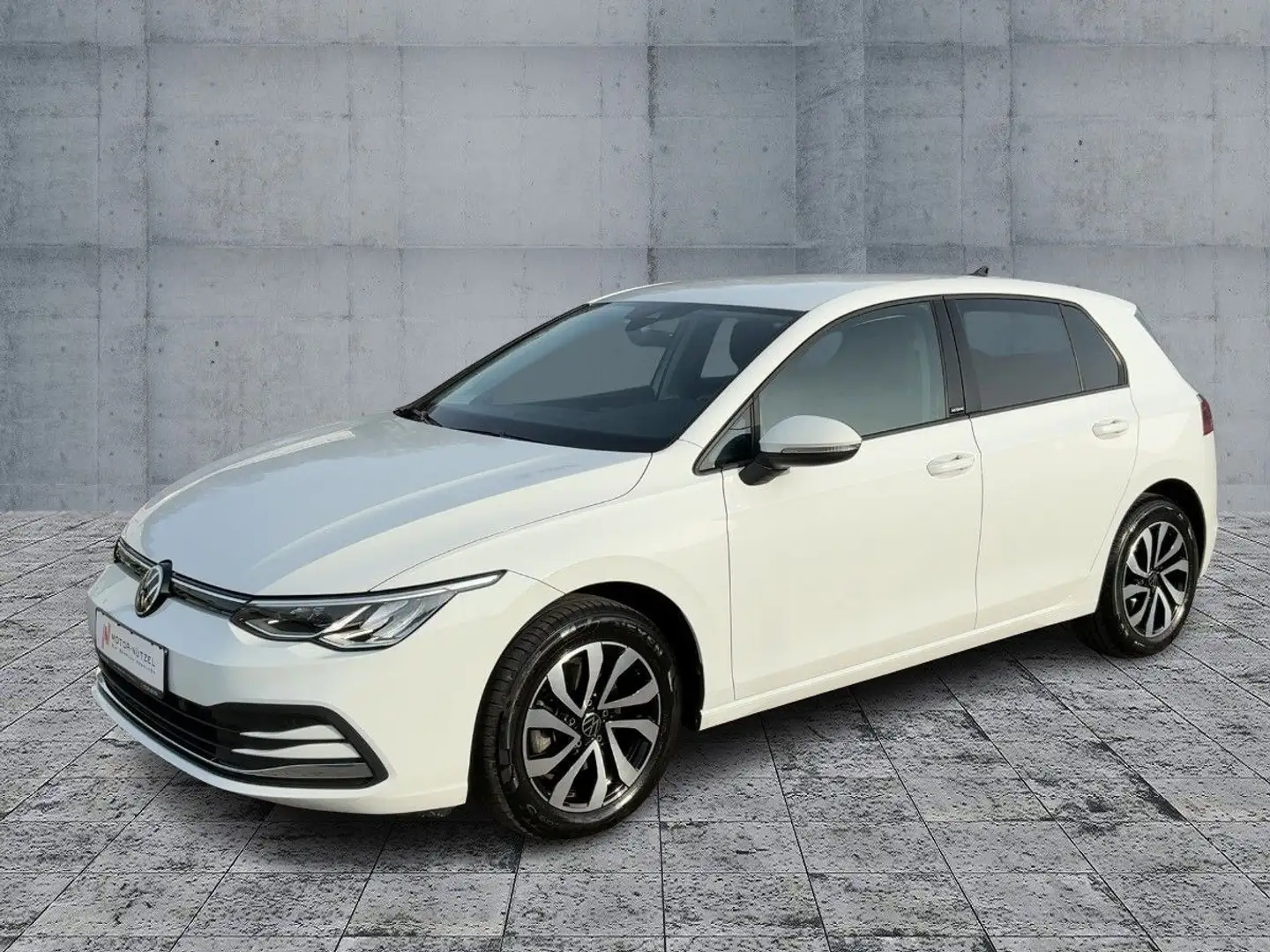 Volkswagen Golf VIII 2.0 TDI ACTIVE LED+NAV+APP+SHZ+PDC+16" Weiß - 2