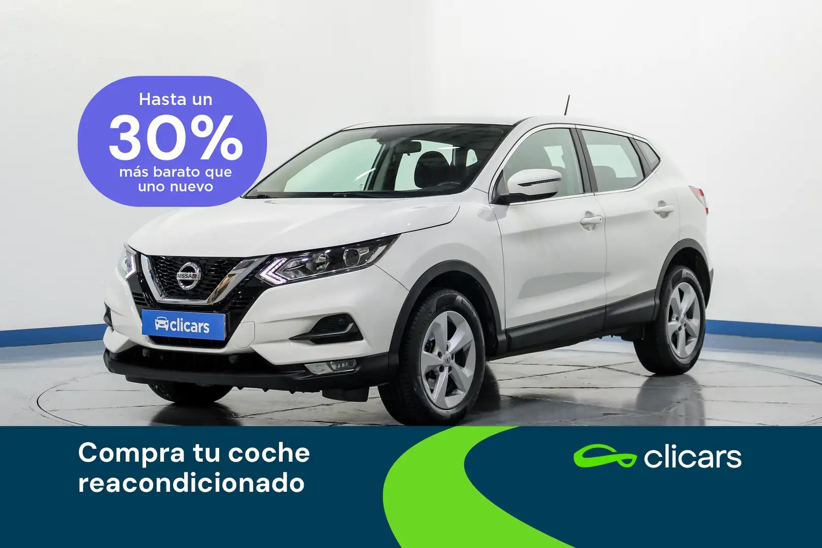 Nissan Qashqai 1.5dCi Acenta 4x2 85kW Blanco - 1