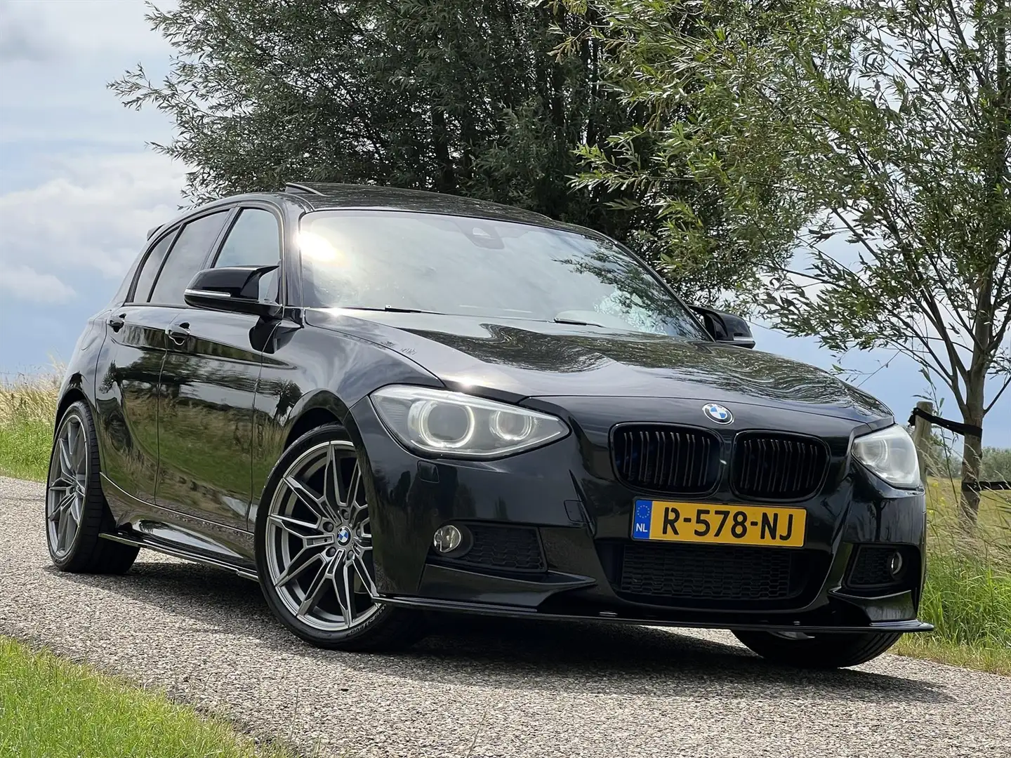 BMW 125 1-Serie 125i M-Sport / Schuif-kantel dak / Harman/ Czarny - 2