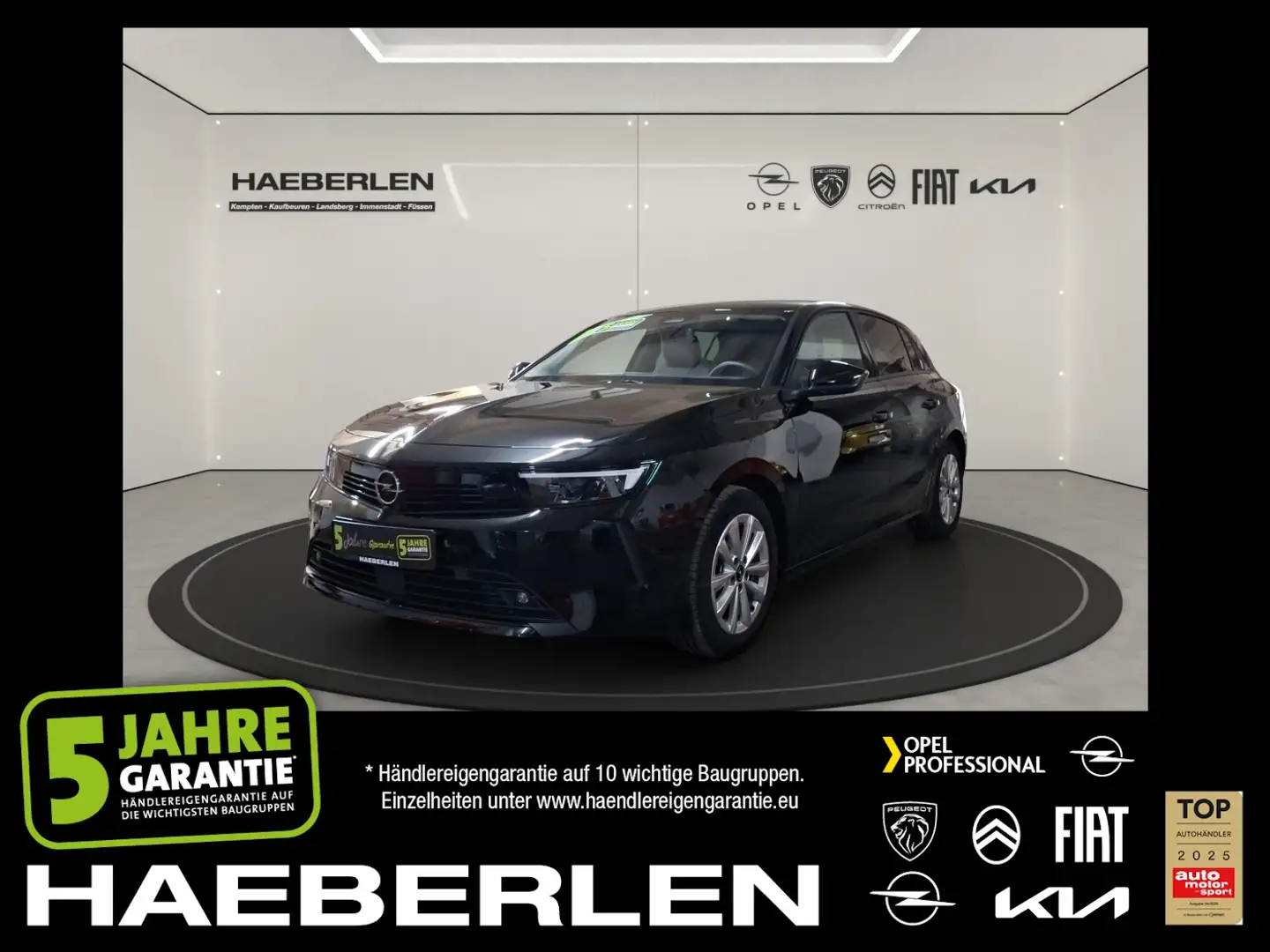 Opel Astra L 1.2 Turbo Enjoy LED+SHZ+Fernlichtass.+LM Noir - 1