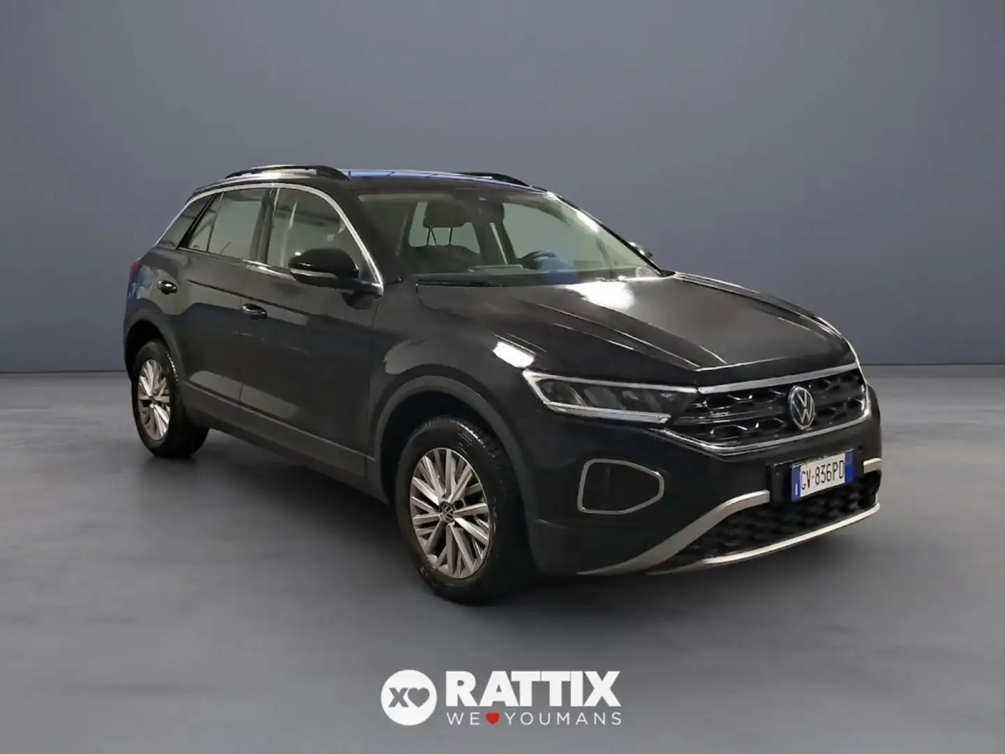 Volkswagen T-Roc 1.5 TSI 150CV Life DSG Schwarz - 1