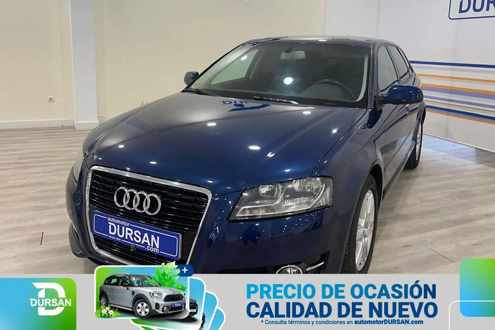 Audi A3 Sportback 1.6TDI Attraction S-Tronic Azul - 1