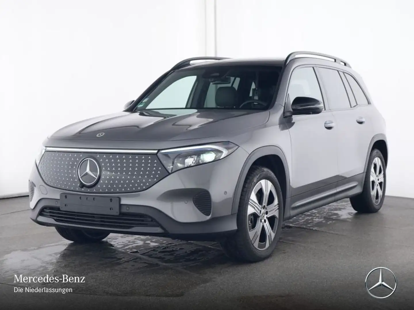 Mercedes-Benz EQB 300 4M ELECTRICART+NIGHT+PLUS-PAKET+PANO+360 Gris - 2