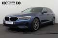 BMW 518 dA TOURING - LEDER - CARPLAY - COMFORT ACCES Bleu - thumbnail 1