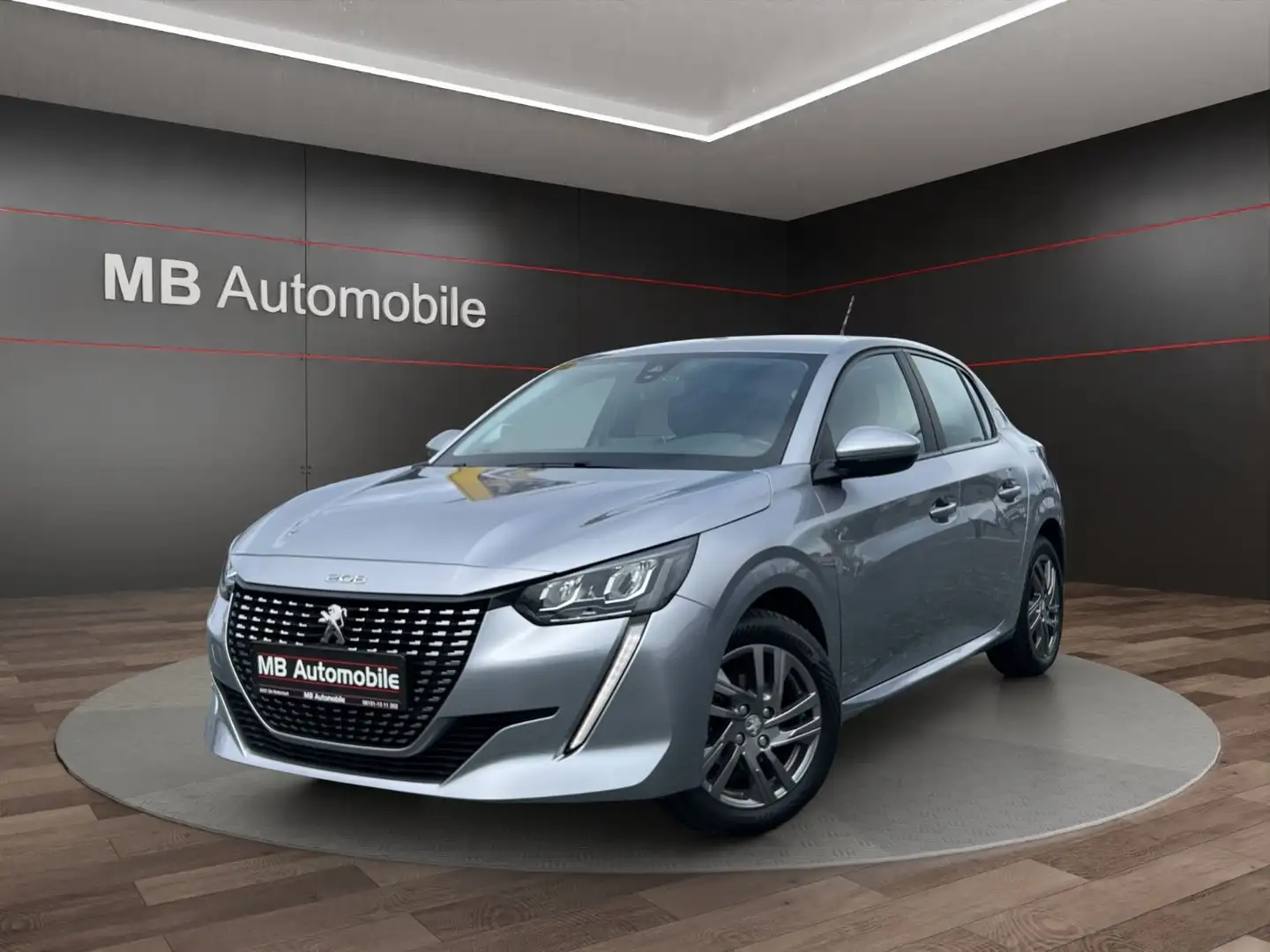 Peugeot 208 Active Pack SpurAA/PDC/Bluetooth/19.000KM!! Grijs - 1