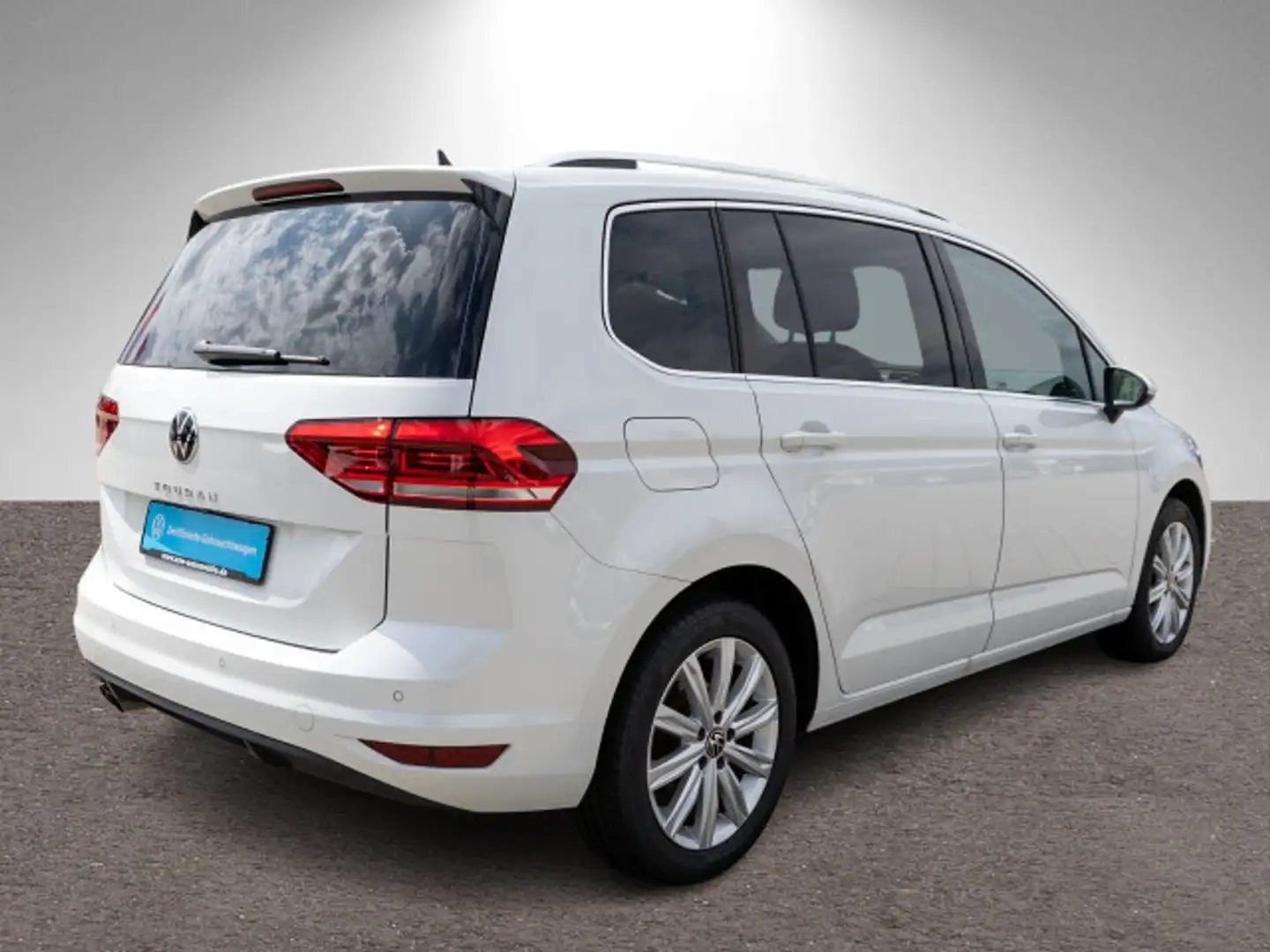 Volkswagen Touran Highline 2.0 TDI DSG LED Navi RFK 7-S AHK Weiß - 2