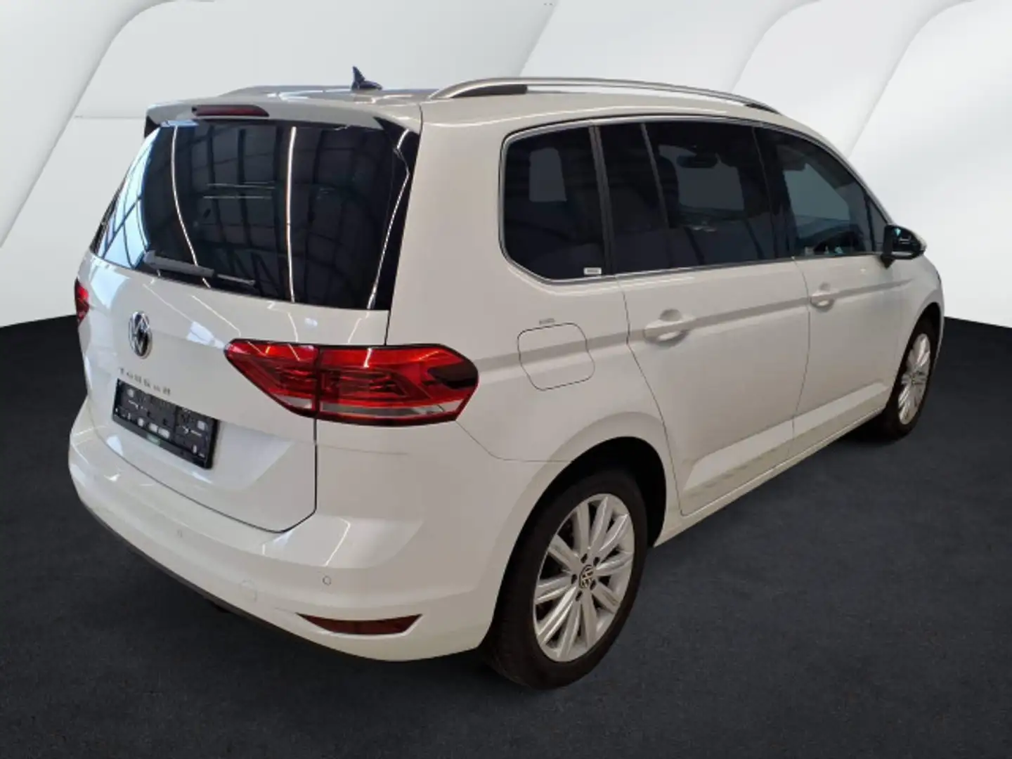 Volkswagen Touran Highline 2.0 TDI DSG LED Navi RFK 7-S AHK Weiß - 2