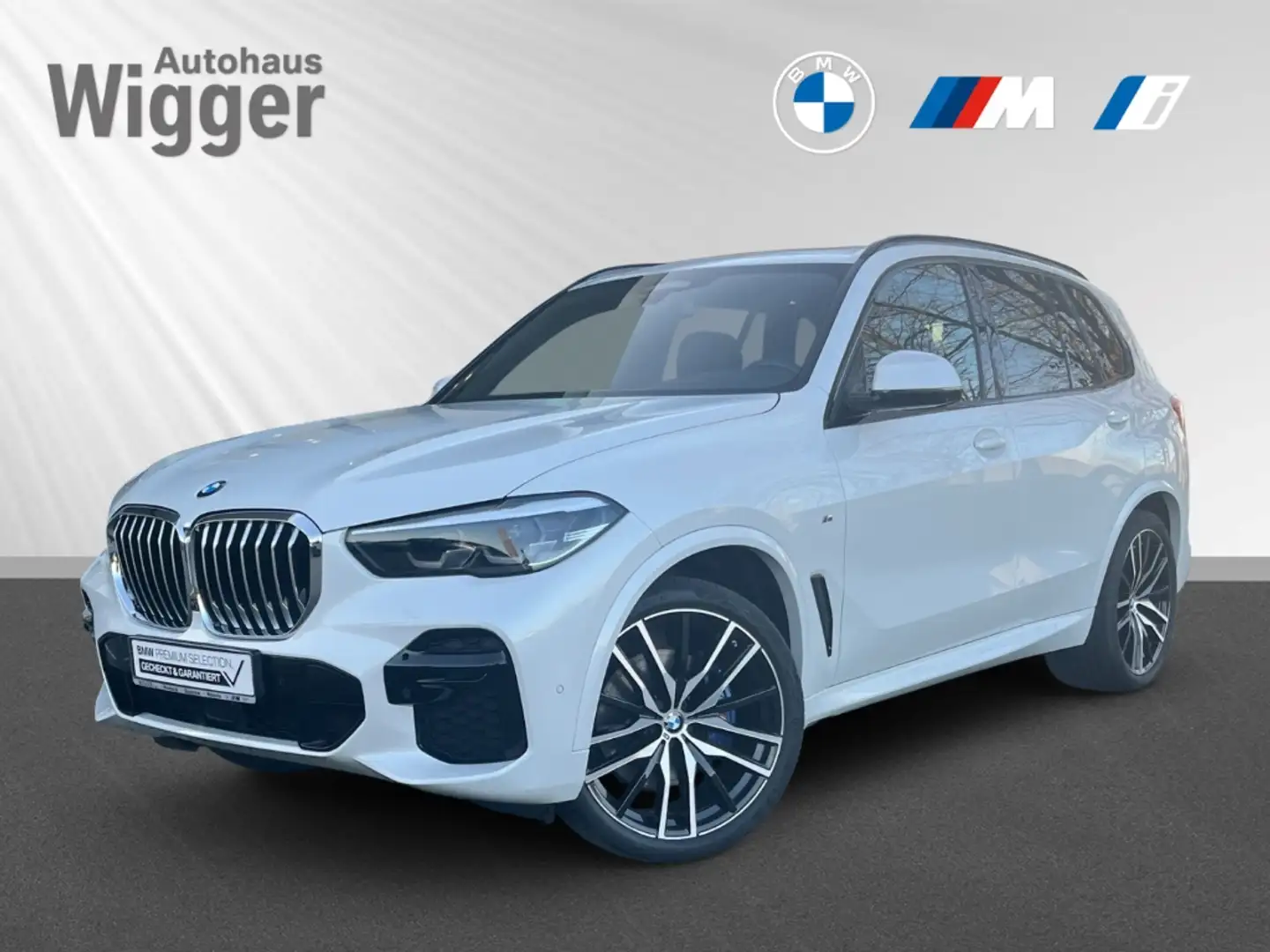BMW X5 30d M Sport xDrive/HUD/AHK/Pano/StandHzg/Navi Weiß - 1