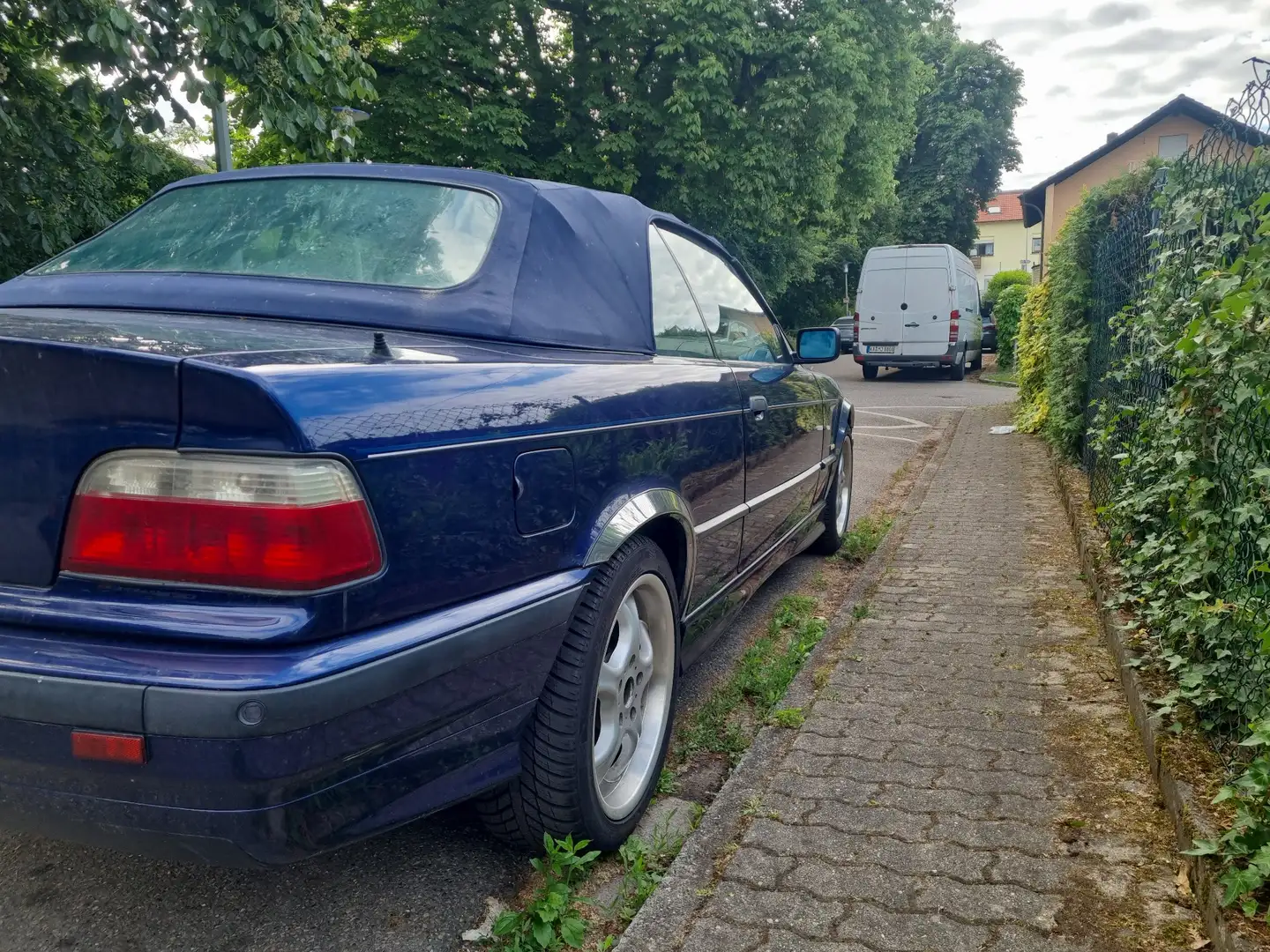 BMW 320 Cabrio lesen! Bleu - 2