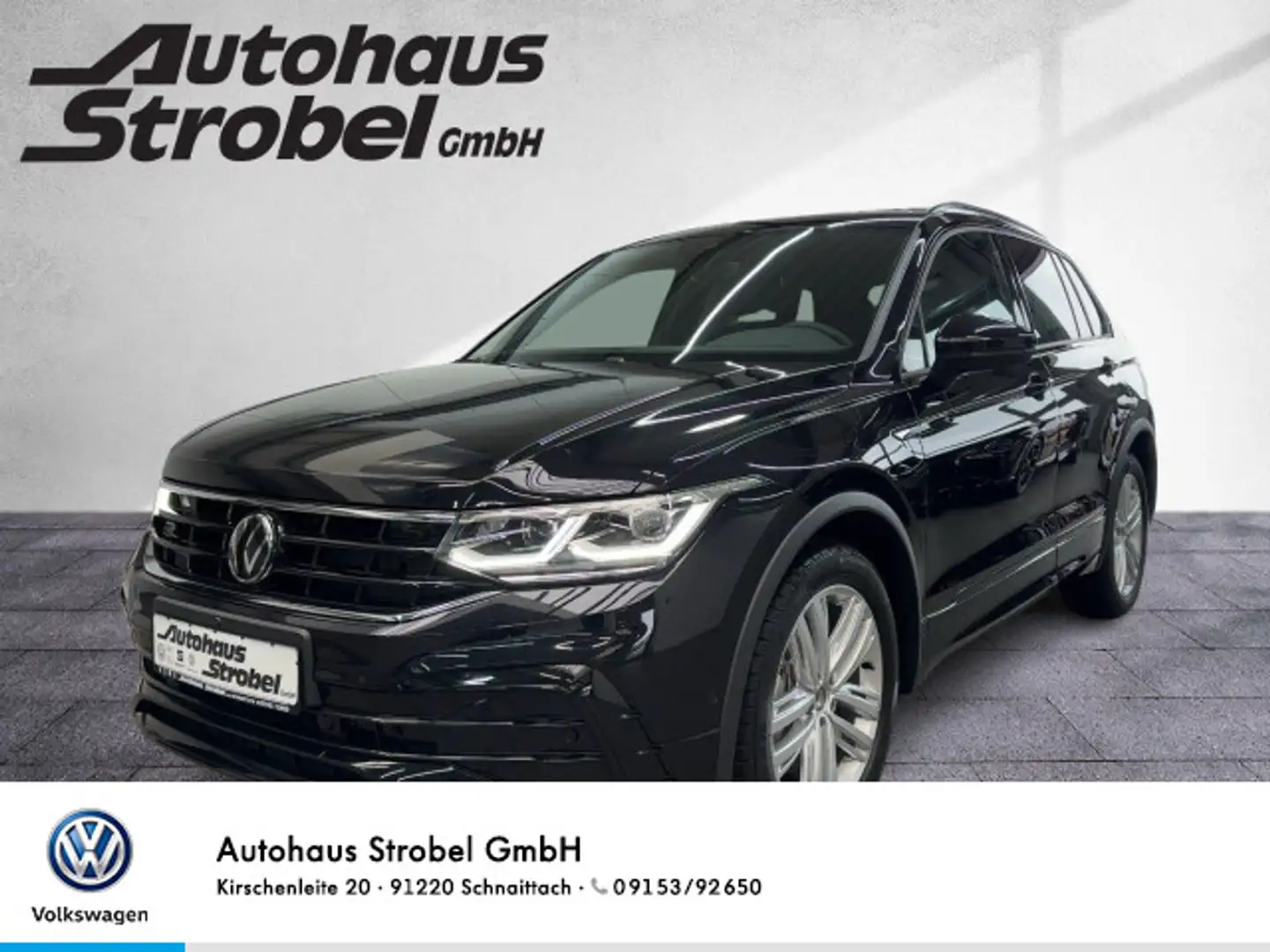 Volkswagen Tiguan 2.0TSI 4MOT R-Line 7-Gang-DSG Black Style Schwarz - 1