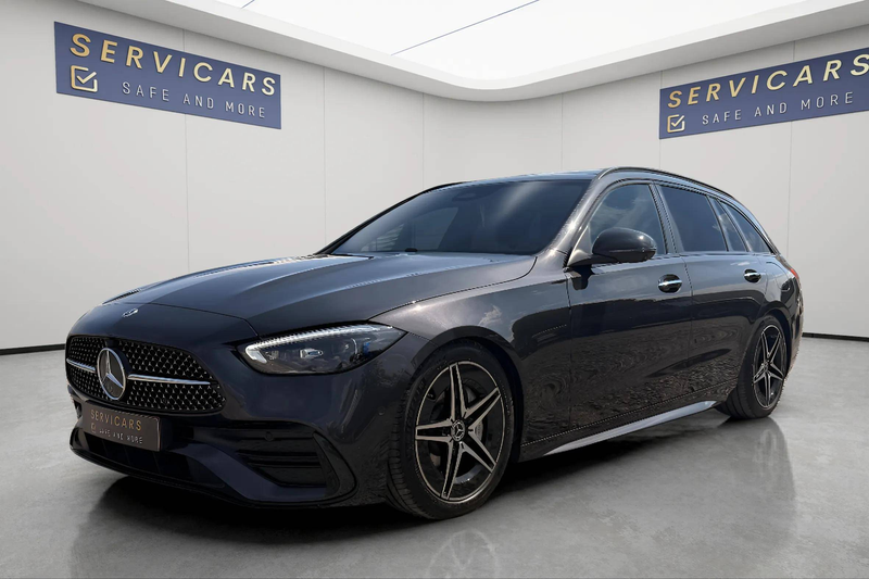 Mercedes-Benz C 300 @ SERVICARS FLEURUS - MERCEDES C300de e PHEV AMG Line - FULL OPTIONS - GARANTIE - ATT. REMORQUE