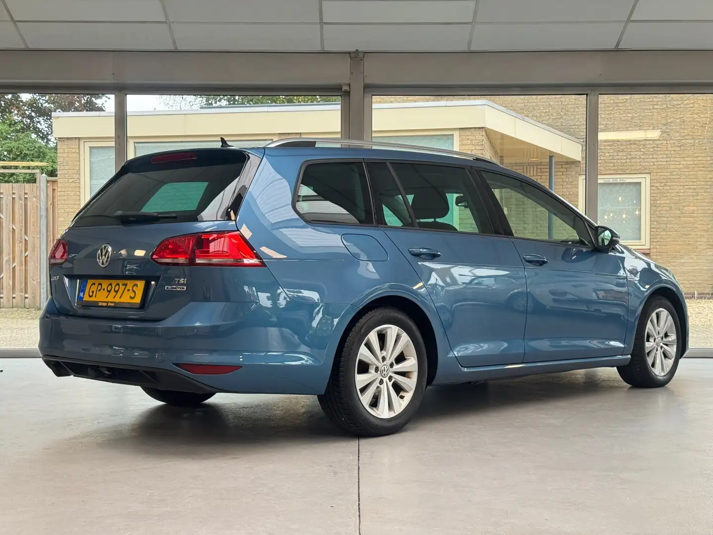 Volkswagen Golf Variant 1.0 TSI Comfortline |Trekhaak|Clima|Cruis|Navigati Blauw - 2