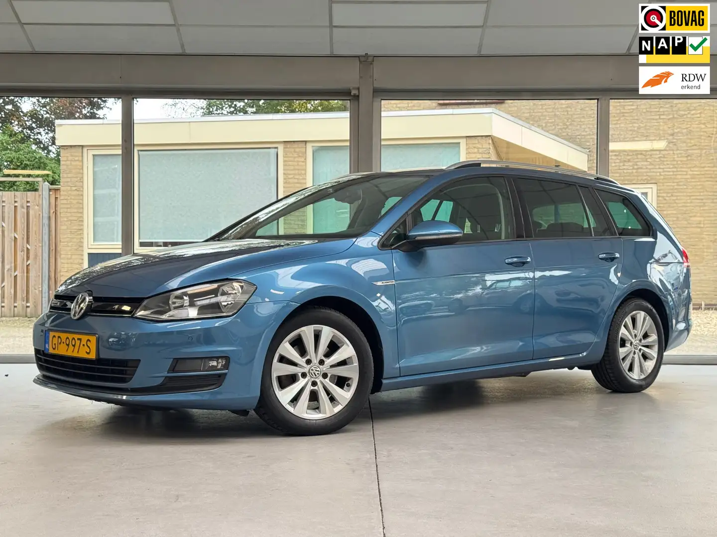 Volkswagen Golf Variant 1.0 TSI Comfortline |Trekhaak|Clima|Cruis|Navigati Blauw - 1