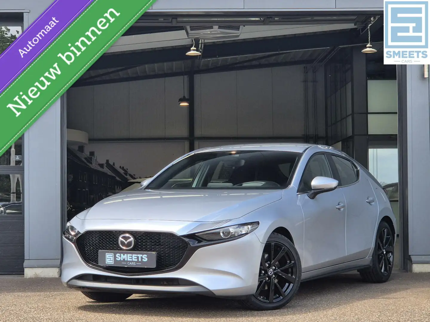 Mazda 3 2.0 e-SkyActiv-G M Hybrid 122 Automaat 1e Eig! |Na Zilver - 1