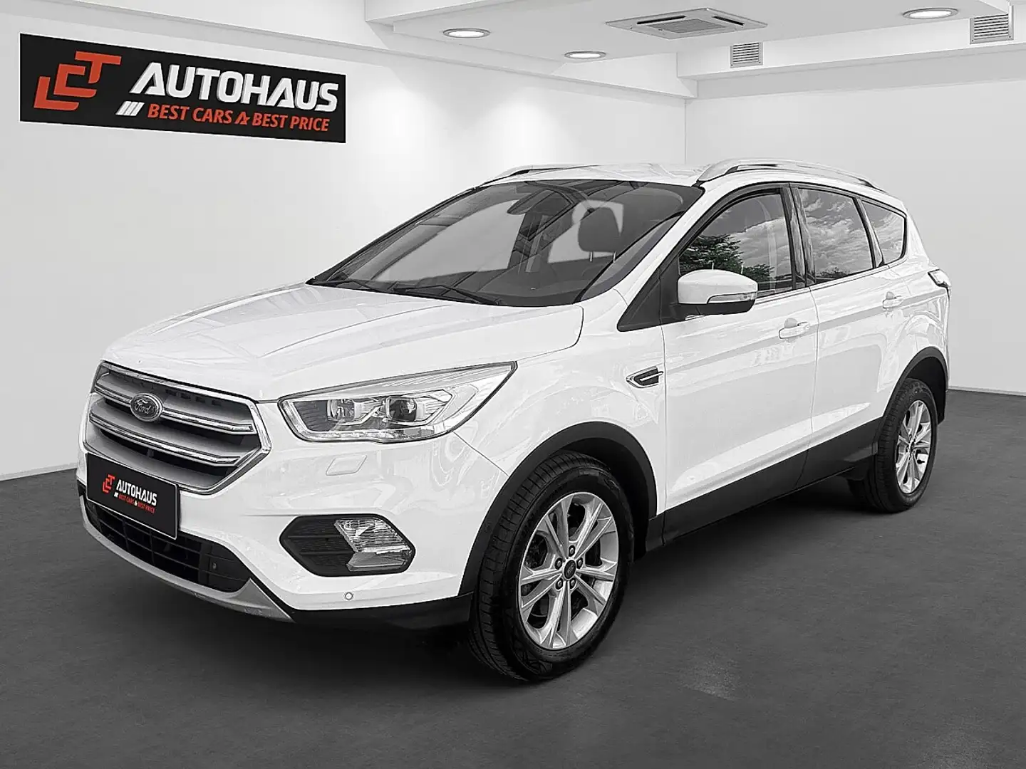 Ford Kuga 1,5 TDCi Titanium Aut. | SEHR GUTE AUSSTATTUNG | Weiß - 1