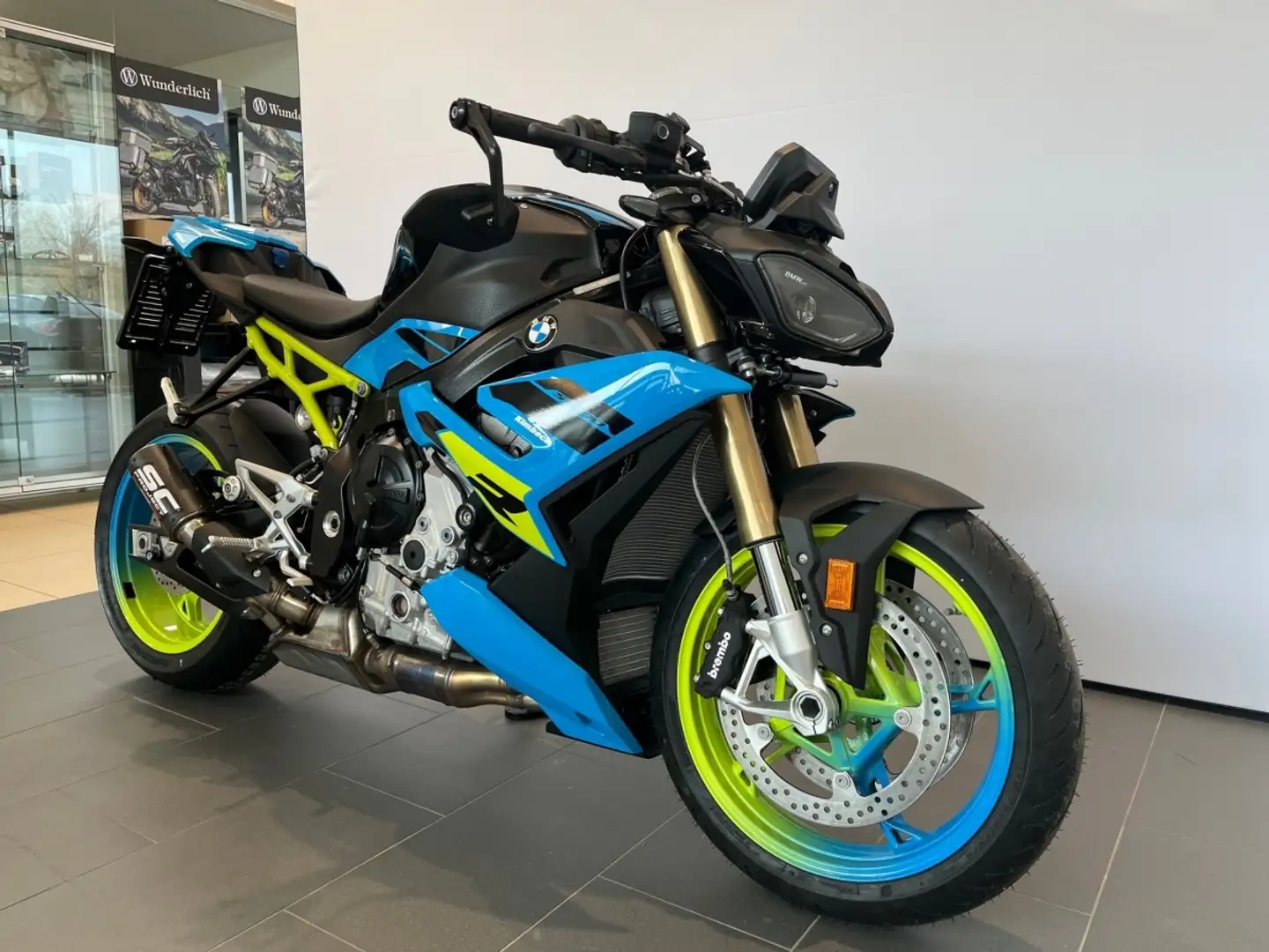 BMW S 1000 R Kimbeck Style SC-Project CRT Azul - 2