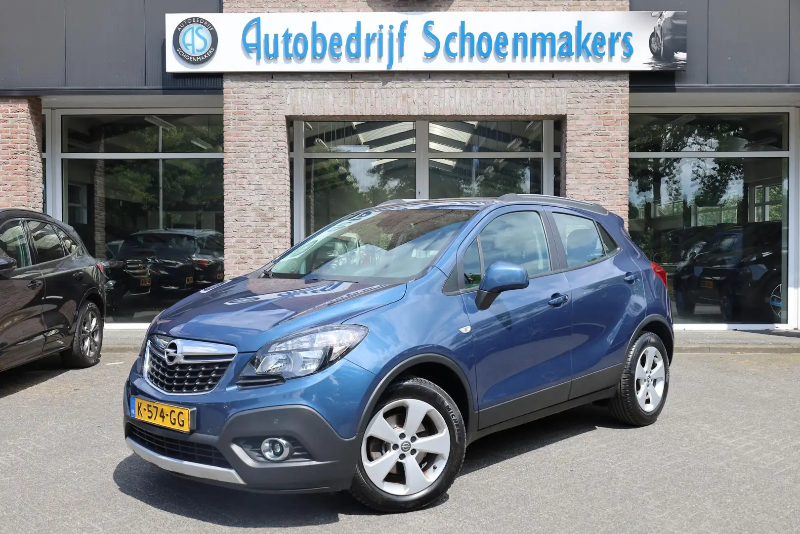 Opel Mokka 1.6 CDTi Business+ LEER NAVI STOEL/STUURVERWARMING Blauw - 1