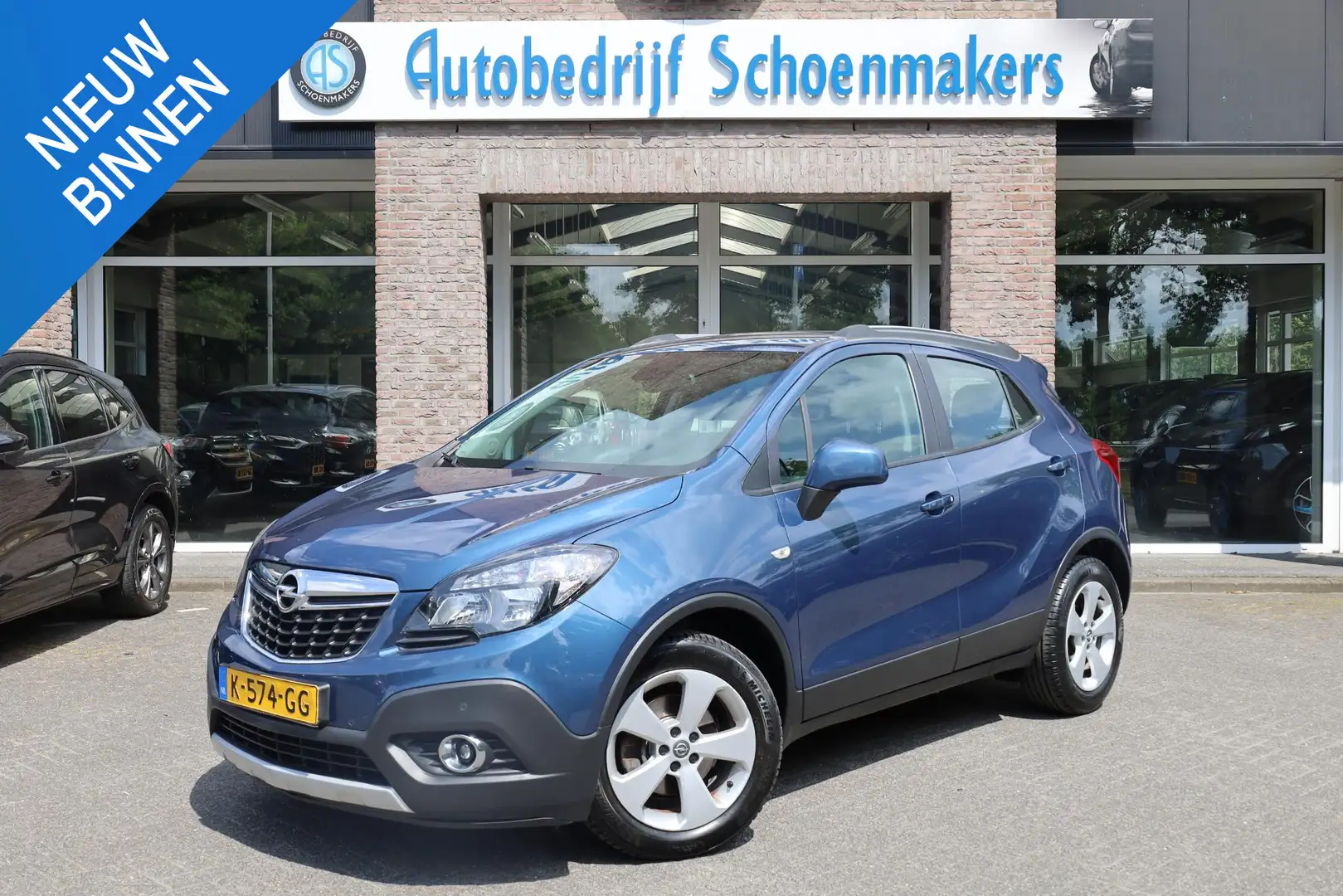 Opel Mokka 1.6 CDTi Business+ LEER NAVI STOEL/STUURVERWARMING Blauw - 1