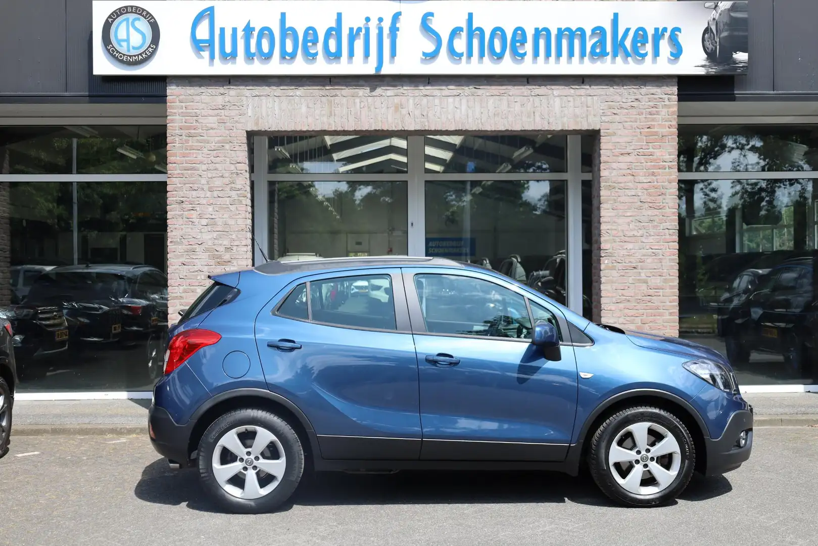 Opel Mokka 1.6 CDTi Business+ LEER NAVI STOEL/STUURVERWARMING Blauw - 2