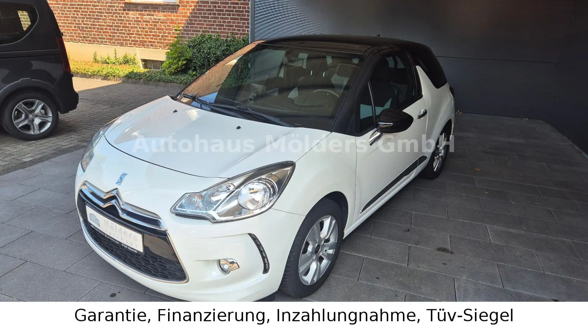 Citroen DS3 *Garantie*Klima*Navi*134€ mtl. Weiß - 1