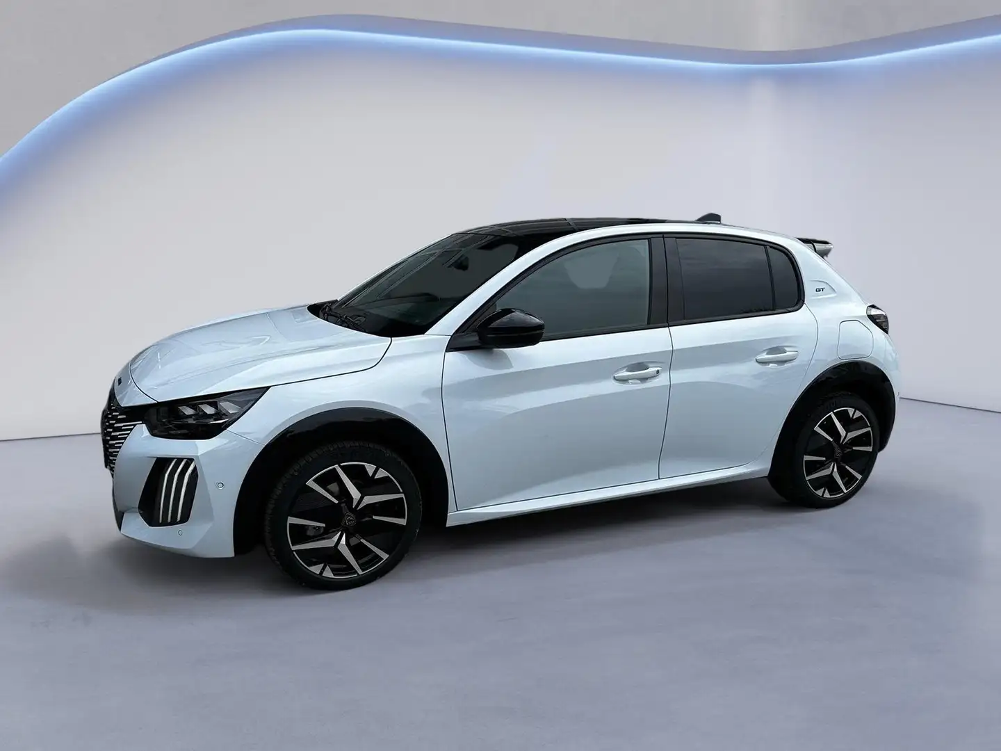 Peugeot 208 1.2 Hybrid 145 GT Volle Ausstattung Weiß - 2