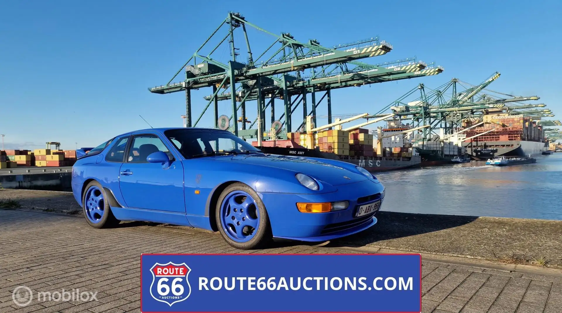Porsche 968 Club Sport Coupé Niebieski - 1