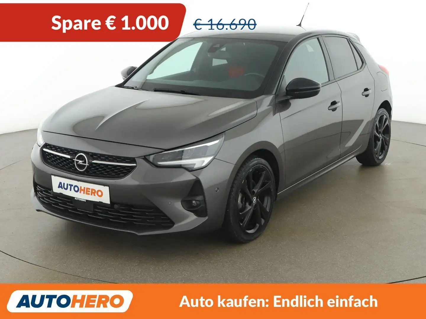 Opel Corsa 1.2 Turbo GS Line Grau - 1