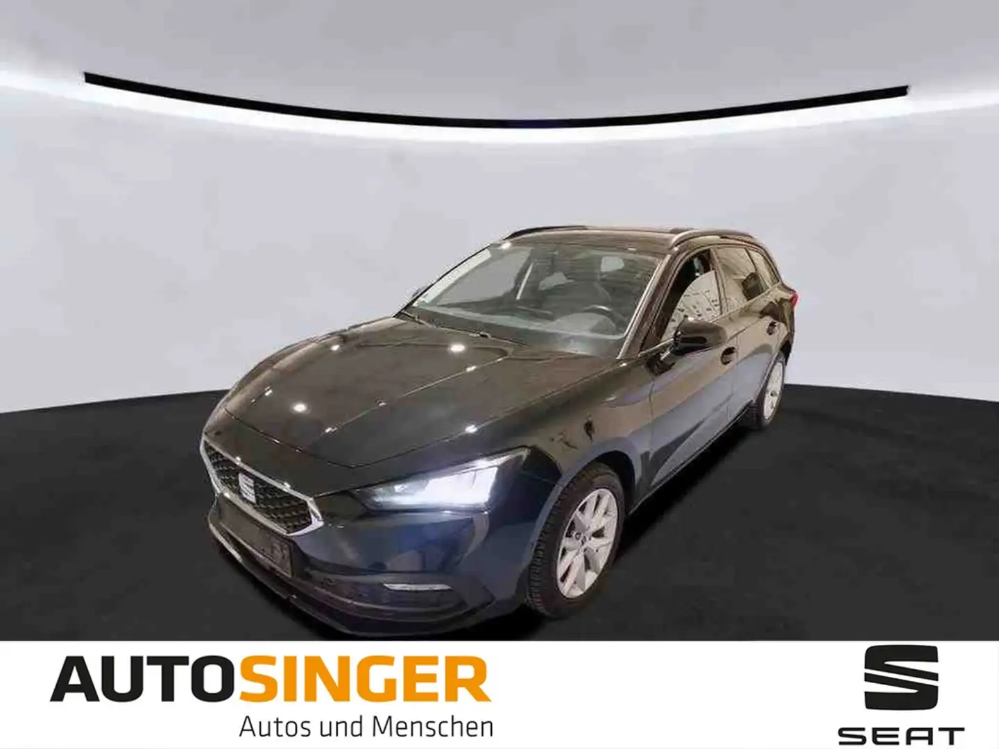 SEAT Leon ST Style 1.5 eTSI DSG *LED*NAVI*GRA*PDC*SHZ Zwart - 1