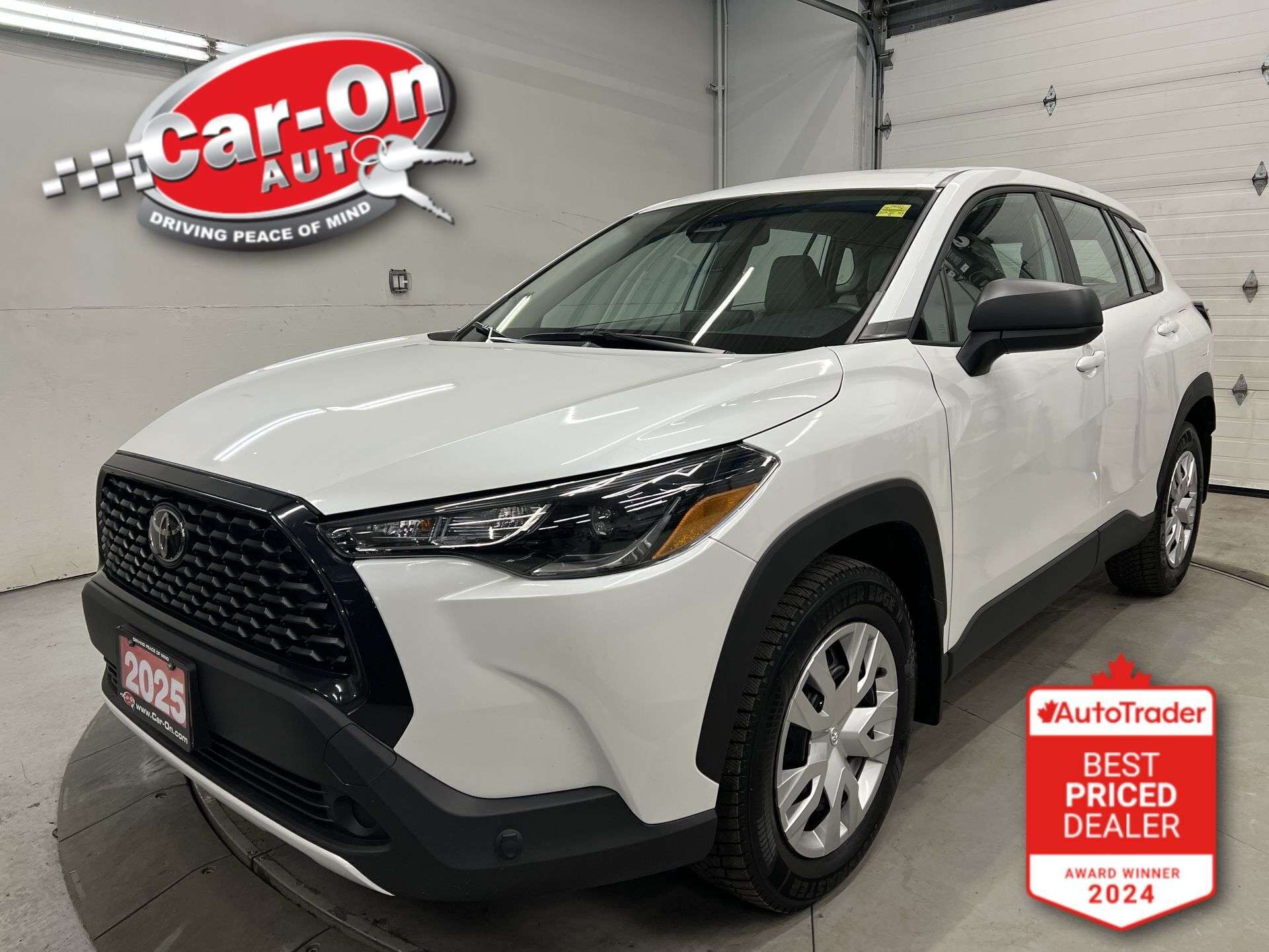 White 2025 Toyota Corolla Cross L AWD SUV / Crossover All-Wheel Drive Automatic