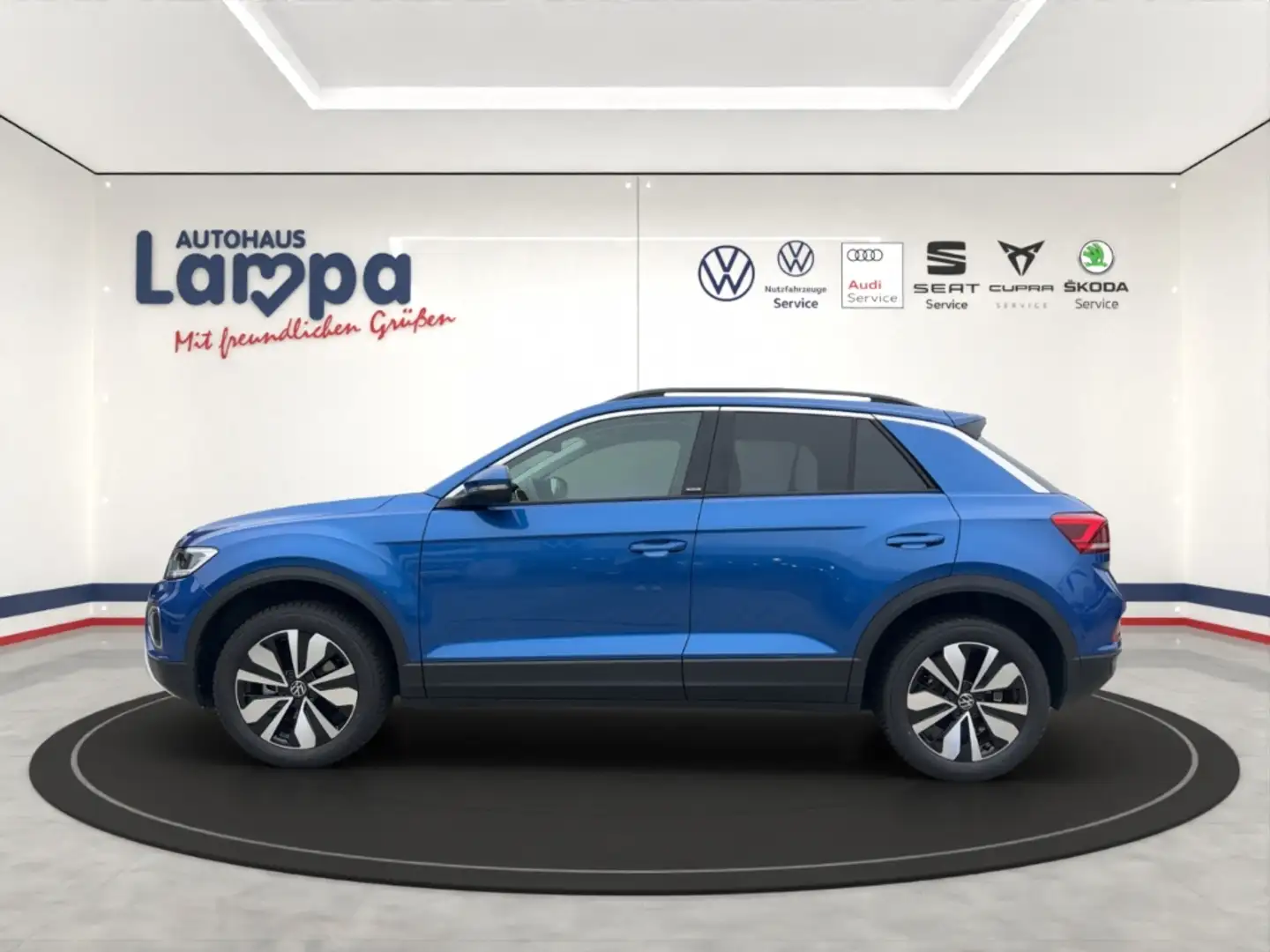 Volkswagen T-Roc Move 1.5 TSI 6-Gang RFK,PDC,SHZ,NAV,MFL,DAB+,LED Blau - 2