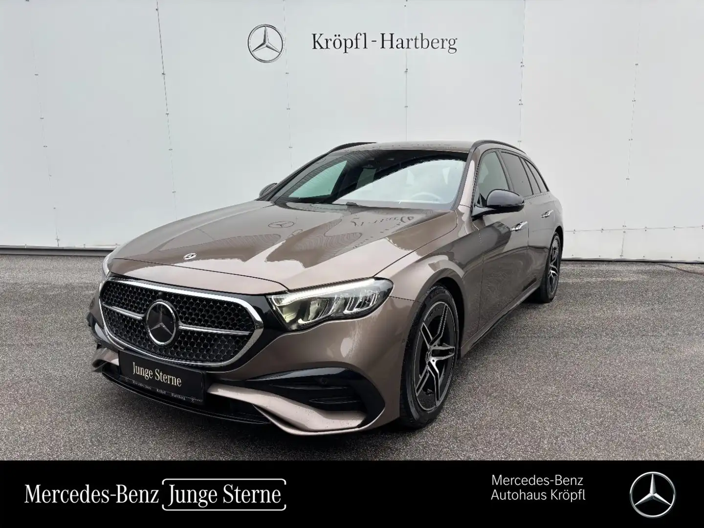 Mercedes-Benz E 300 de 4MATIC T-Modell EQ AMG Night FAP MBUX Braun - 1